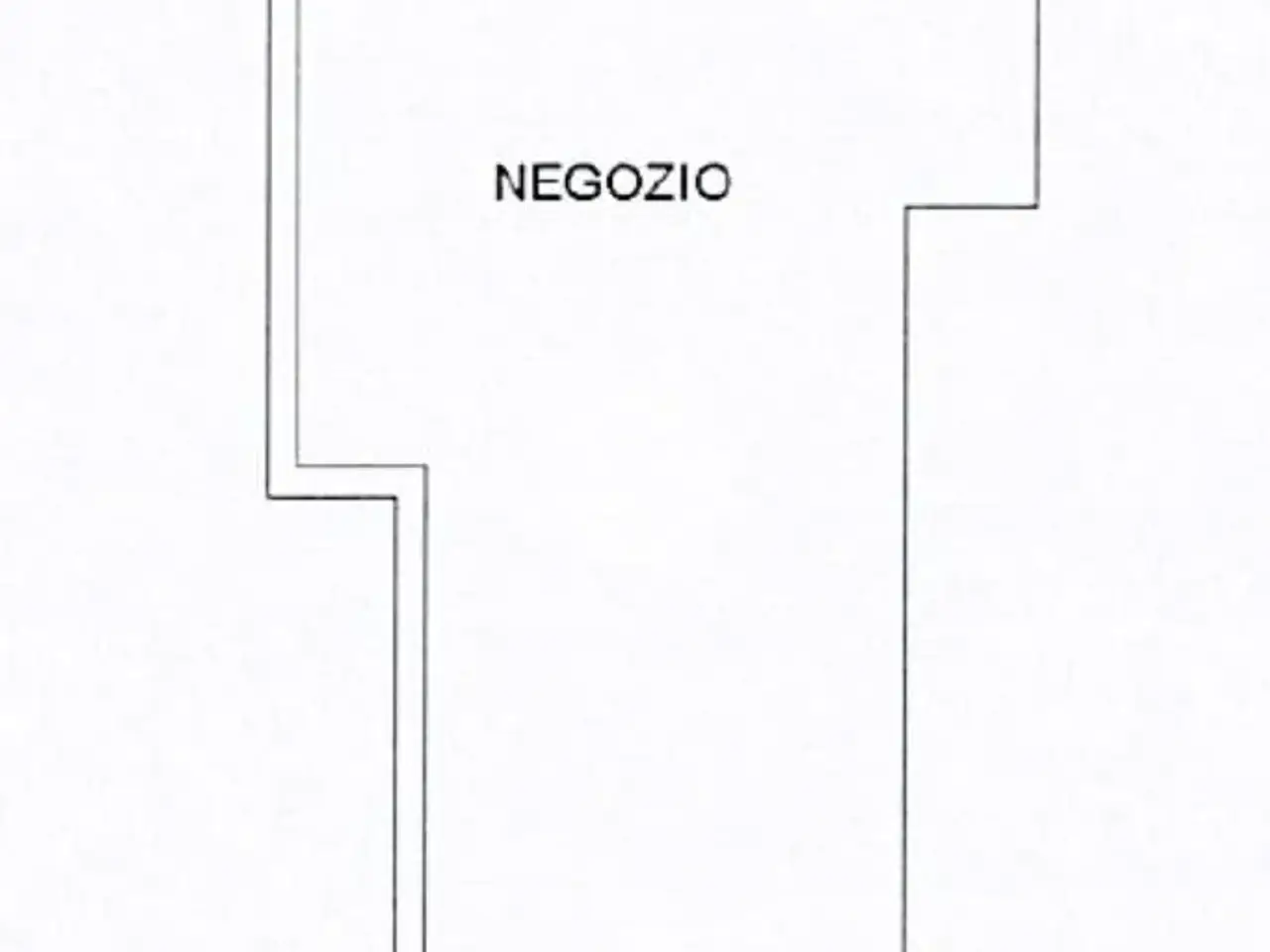 Negozio in Centro Commerciale Il Castello, Viale Trento Trieste,, Sant'Angelo Lodigiano, {3} - Planimetria 1