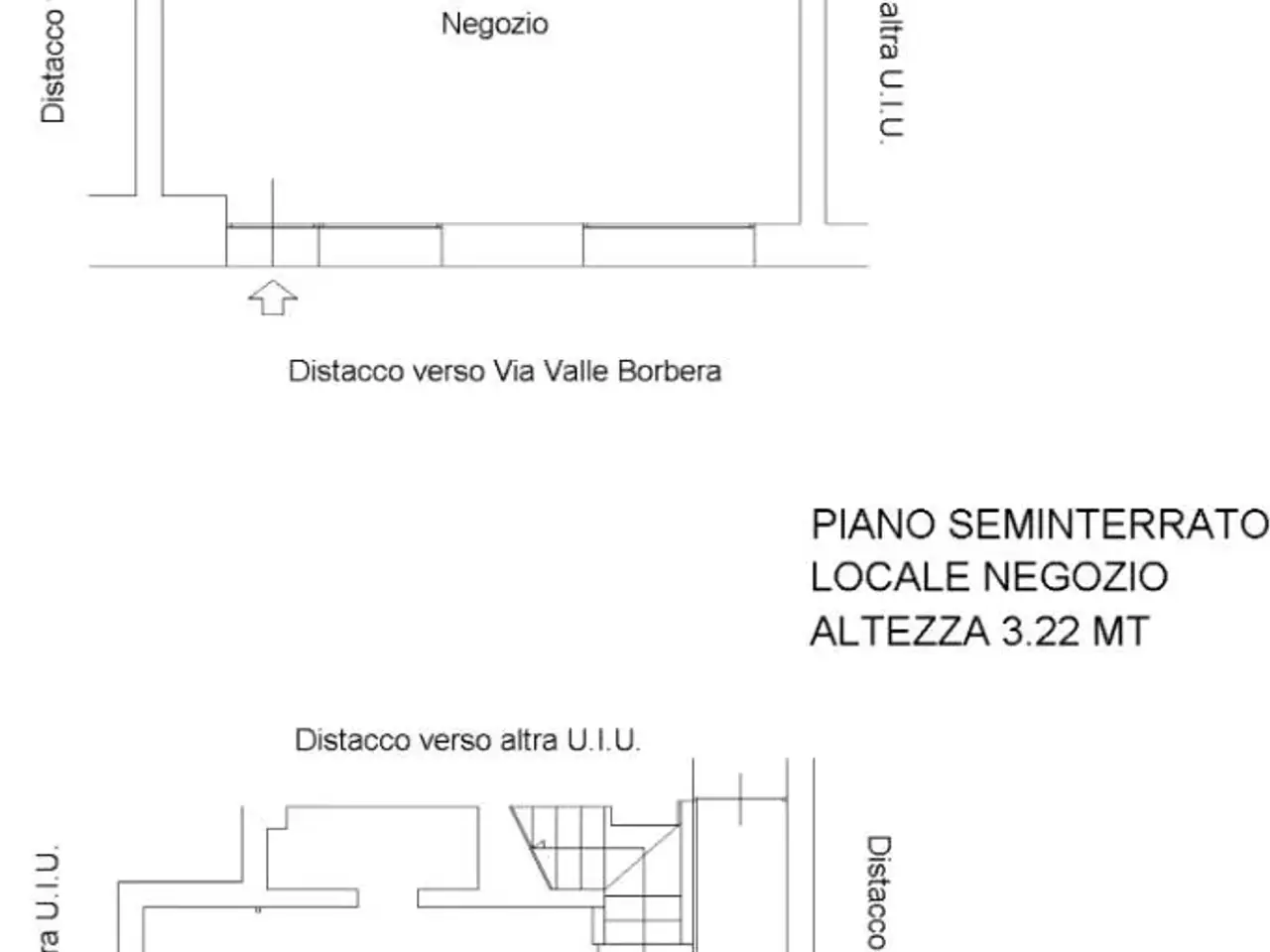 Negozio in Via Valle Borbera 50, Roma, {3} - Planimetria 1