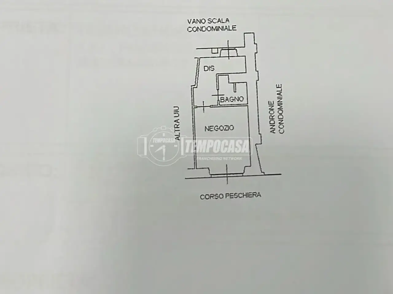 Negozio in Corso Peschiera, Torino, {3} - Planimetria 1