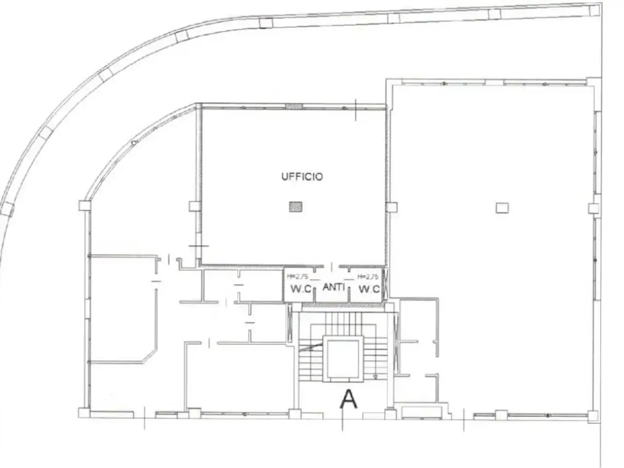 Ufficio in Via Zappiano 1, Carpi, {3} - Planimetria 1