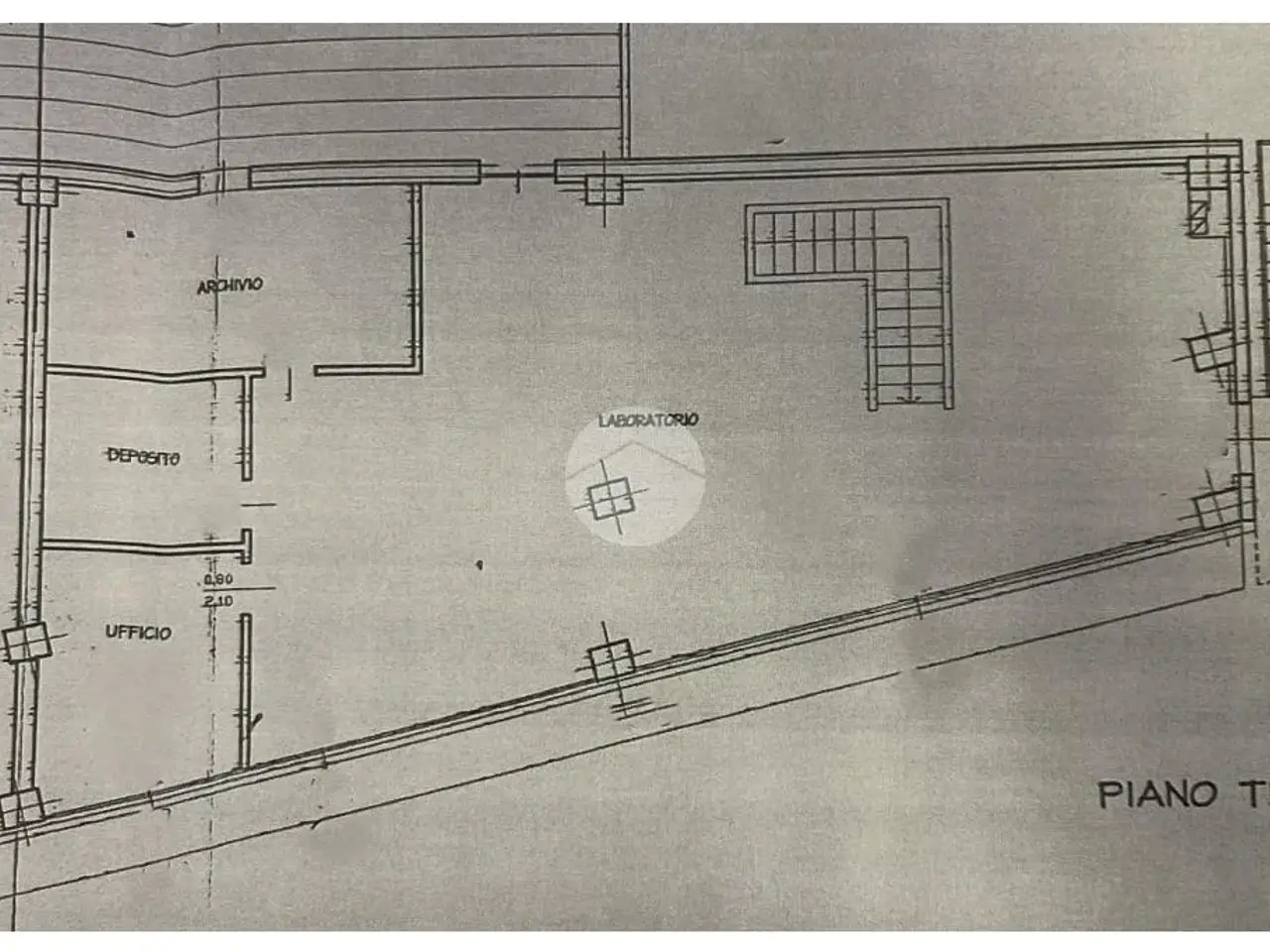 Ufficio in Via Vergnano 18, Brescia, {3} - Planimetria 1