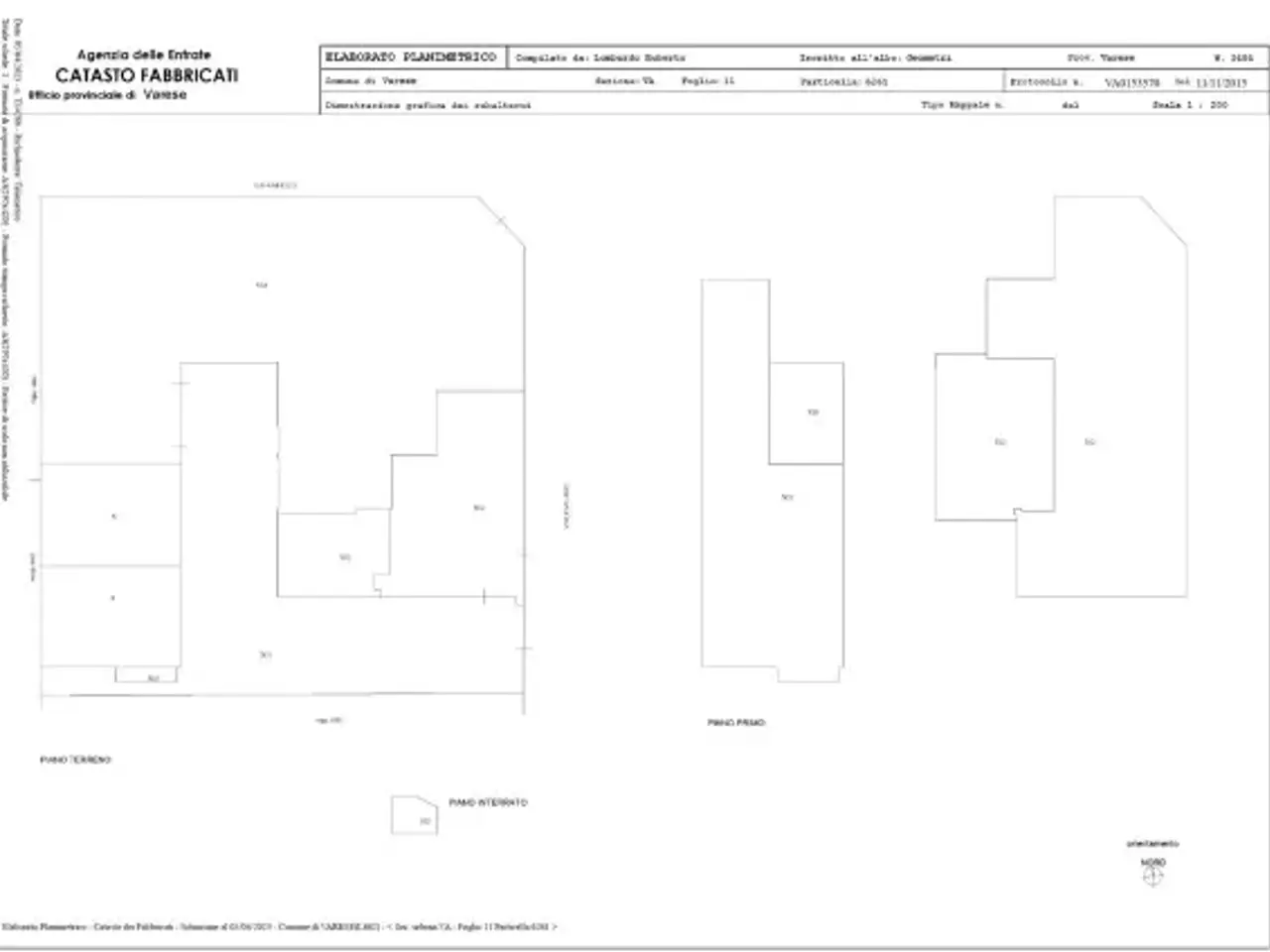 Ufficio in Viale Milano 15, Varese, {3} - Planimetria 1