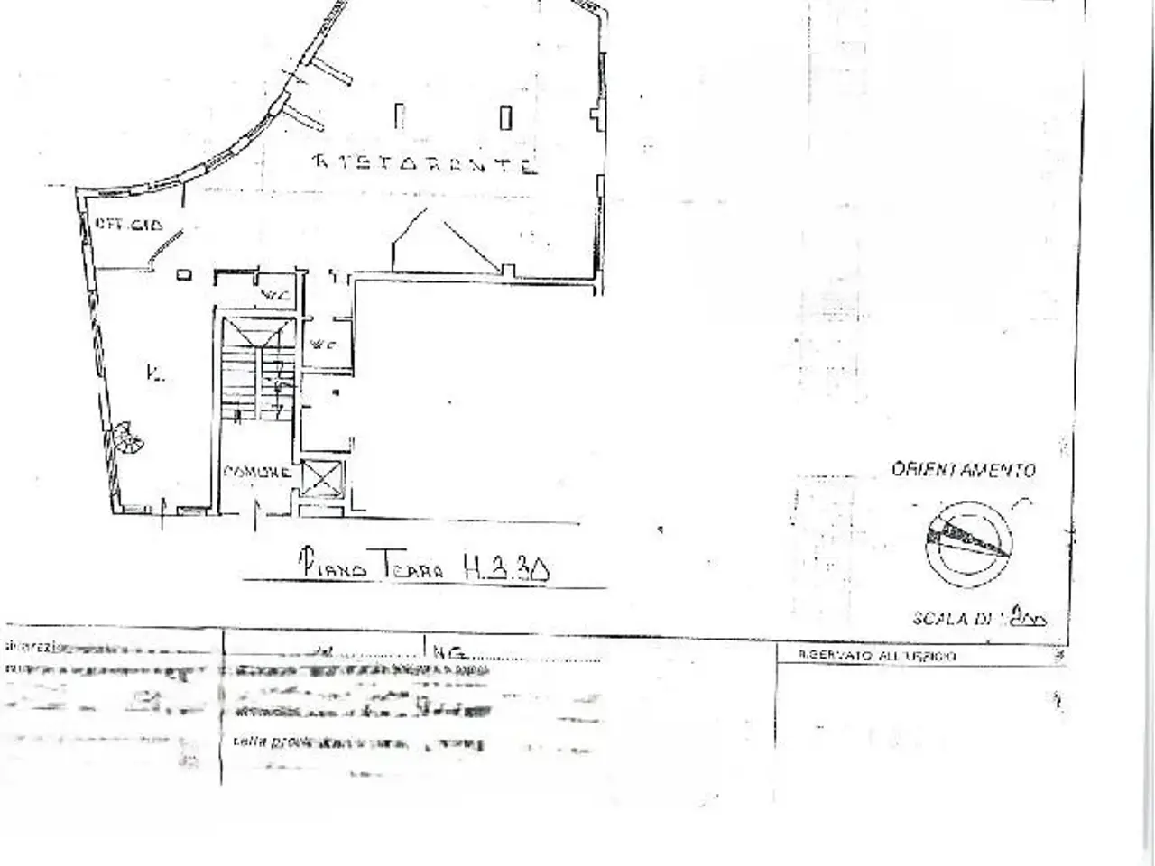 Negozio in Via Antonio Gramsci 1, Capriate San Gervasio, {3} - Planimetria 1