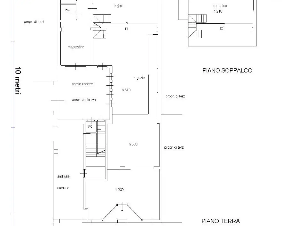 Negozio in Via Risorgimento 248, Sesto San Giovanni, {3} - Planimetria 1