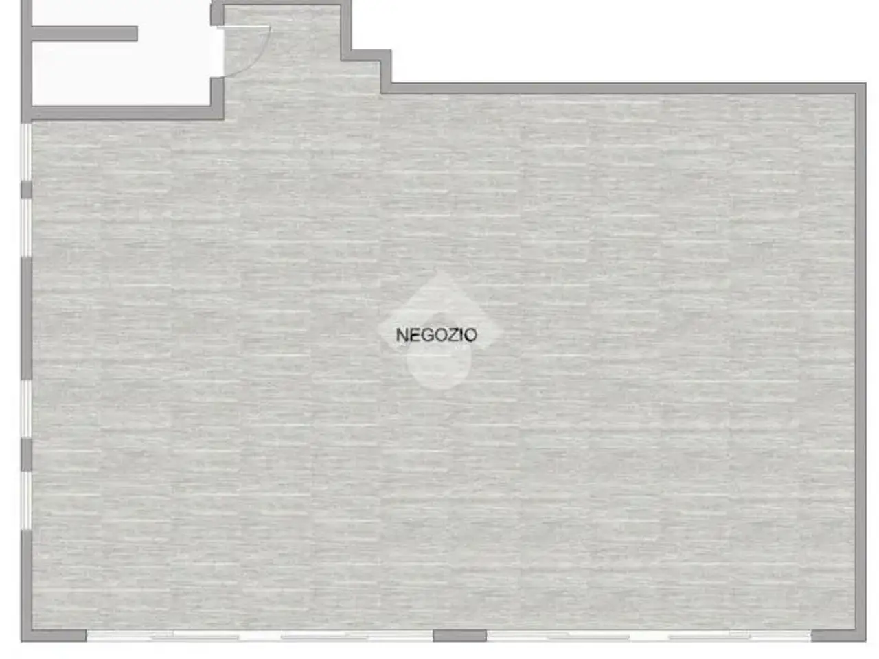 Negozio in Str. del Santo, Cadoneghe, {3} - Planimetria 1