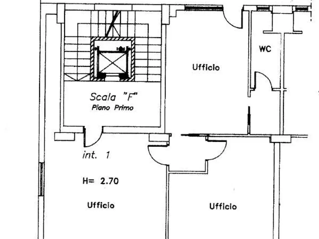 Ufficio in Via Ferrarecce 181, Caserta, {3} - Planimetria 1