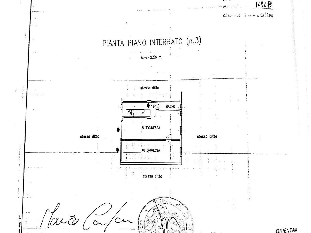Locale commerciale in Via Crocetta S. Antonio Snc, Palena, {3} - Planimetria 1