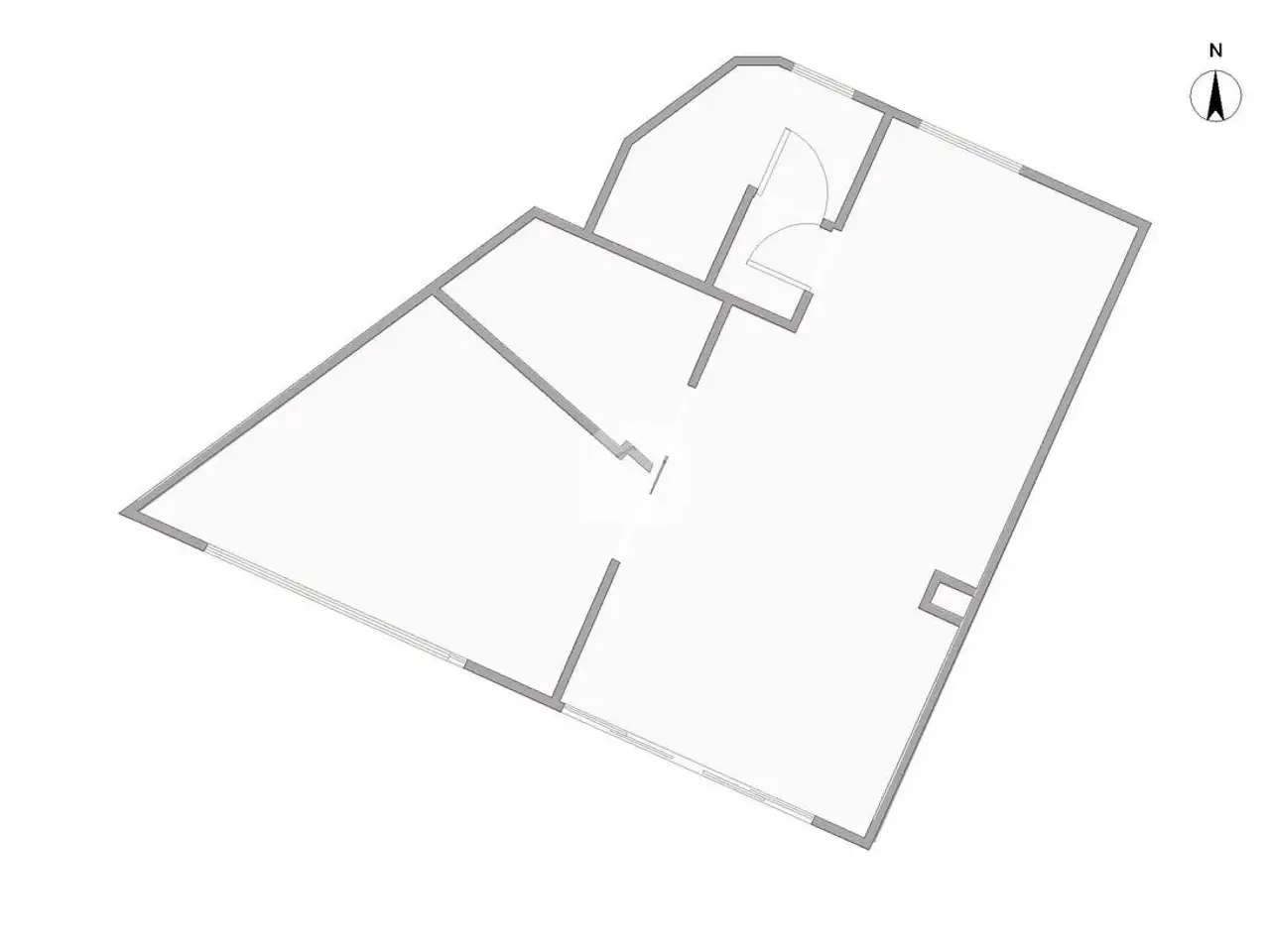 Negozio in Via Martiri della Libertà 11, Lograto, {3} - Planimetria 1
