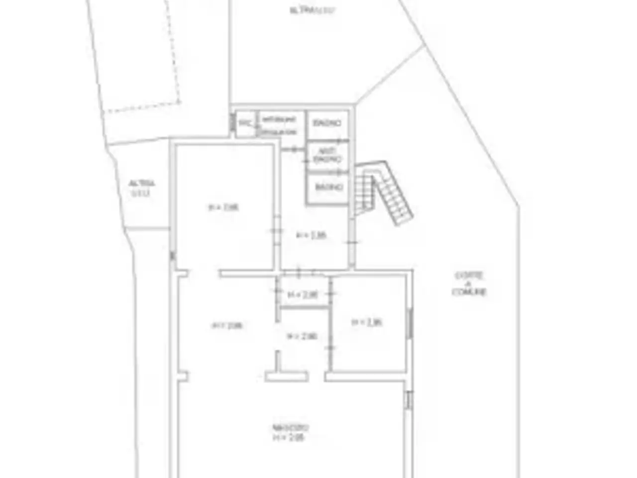 Negozio in Via Pineta, Monsummano Terme, {3} - Planimetria 1