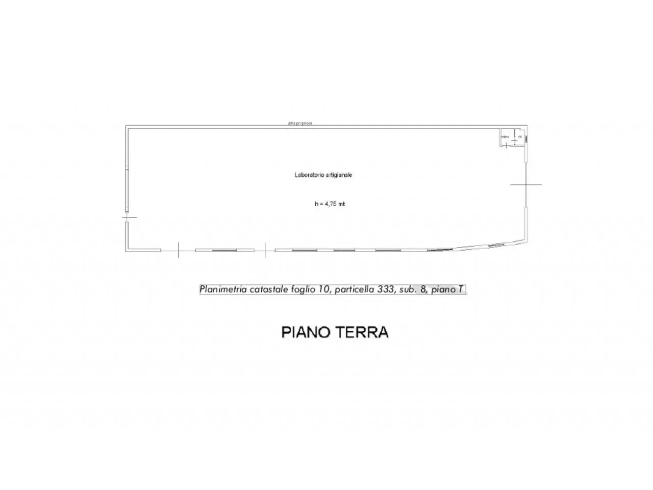 Capannone in Via Fabriano, 25, 60030 Moie An, Italia, Maiolati Spontini, {3} - Planimetria 1