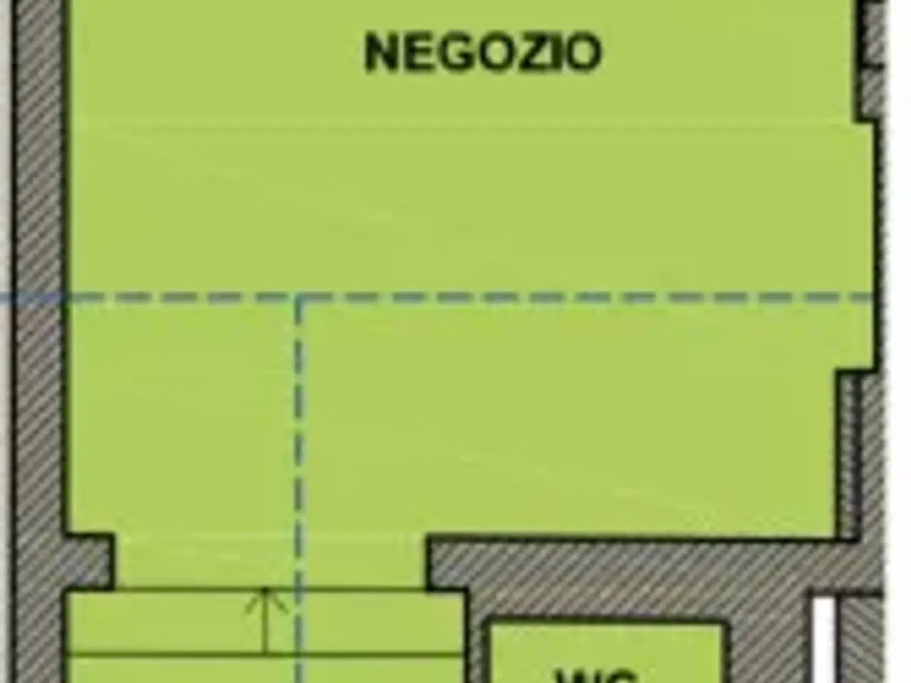 Negozio in Via Don G. Bosco, Mogliano Veneto, {3} - Planimetria 1