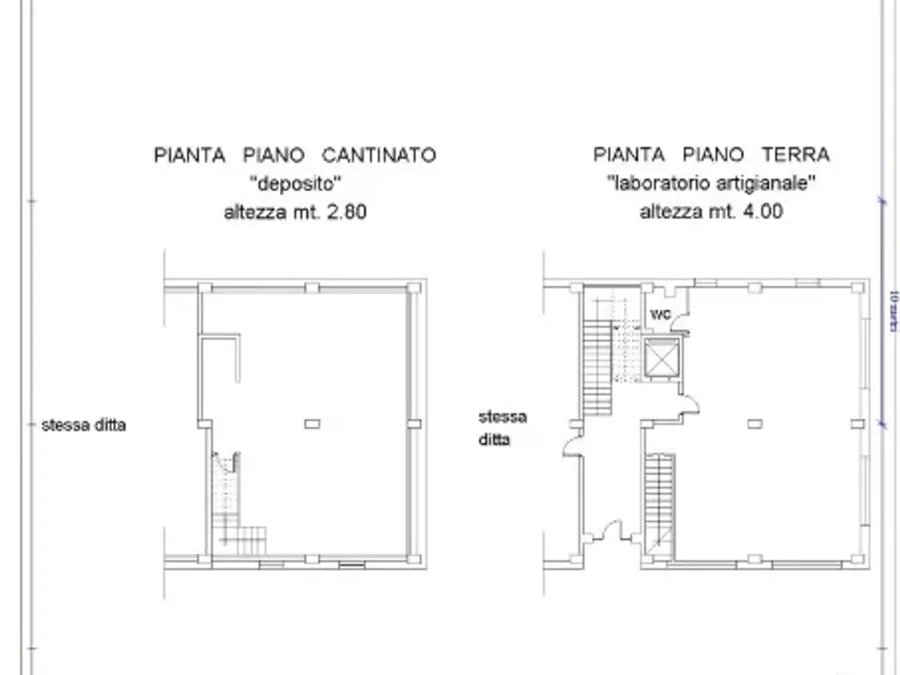 Negozio in Via delle Casermette, Foggia, {3} - Planimetria 1