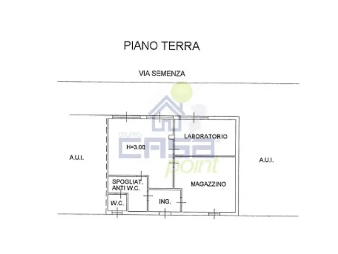 Negozio in Via Semenza, Verolanuova, {3} - Planimetria 1