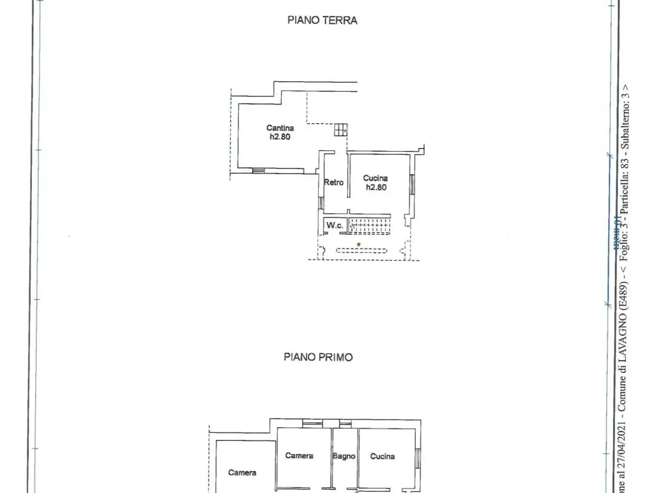Palazzina commerciale in Via Alta, Lavagno, {3} - Planimetria 1