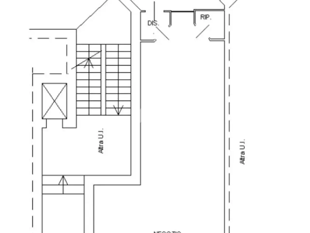 Negozio in Corso Massimo d'Azeglio 63, Ivrea, {3} - Planimetria 1