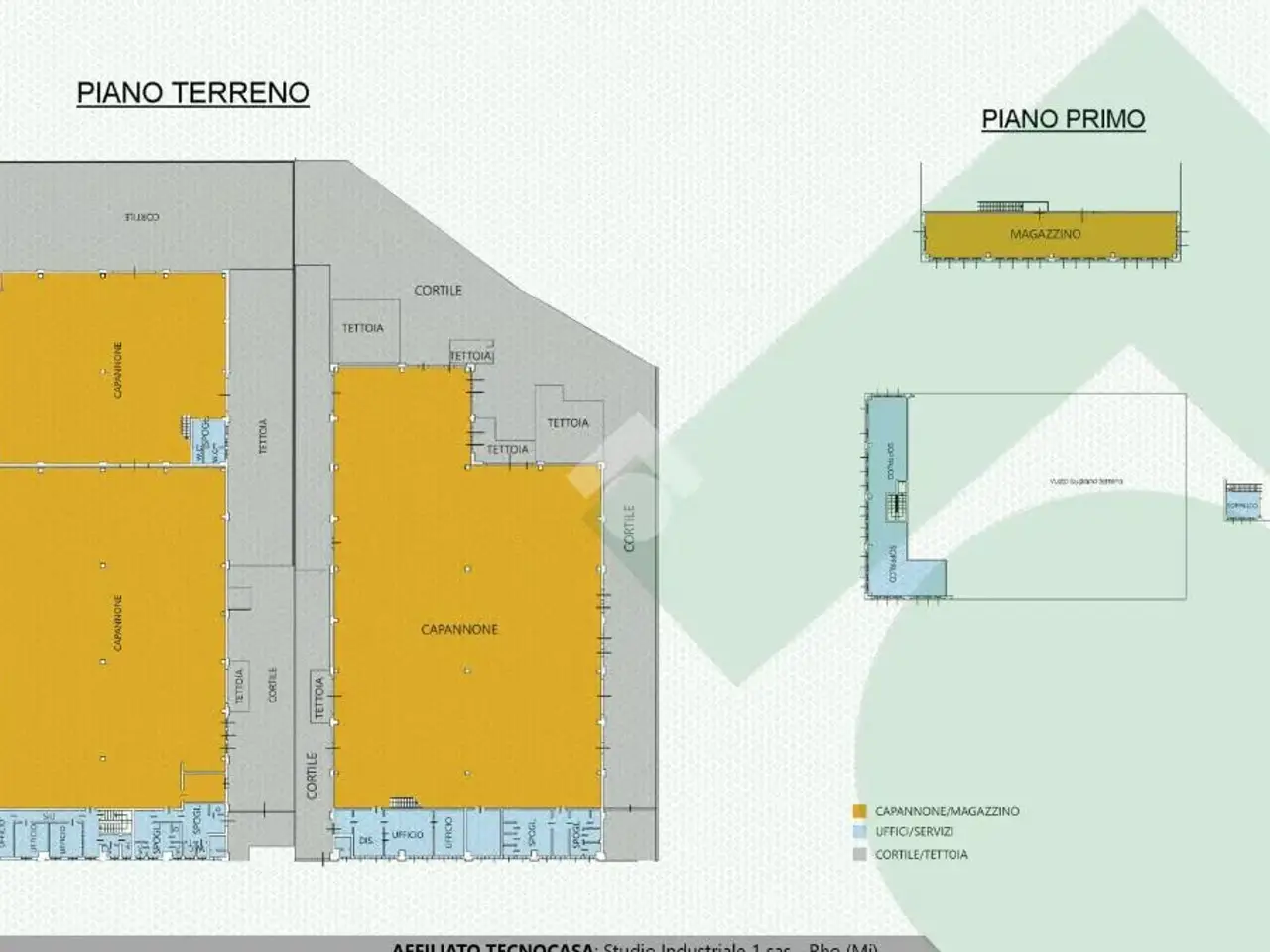 Capannone in Via San Martino, Rho, {3} - Planimetria 1