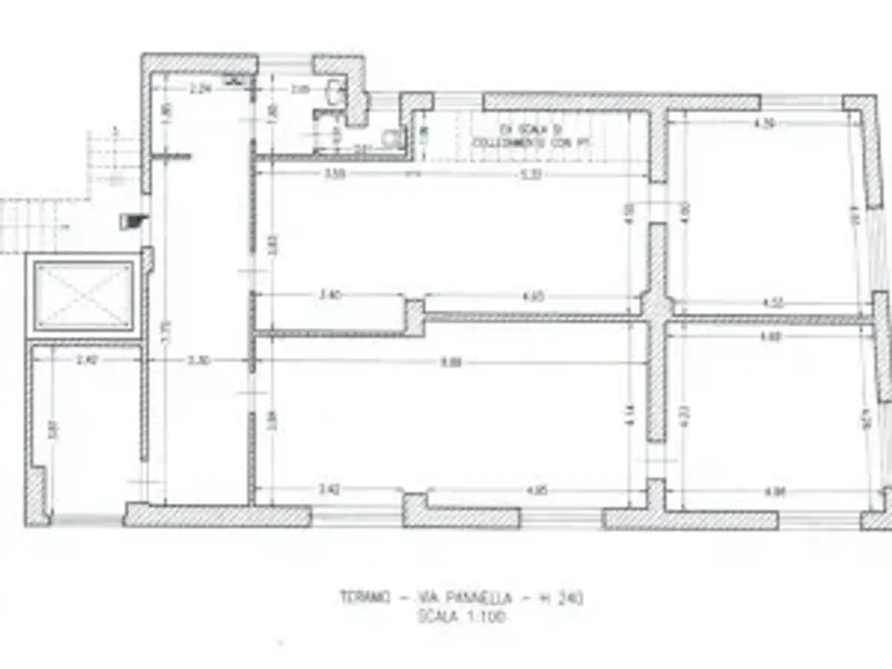 Magazzino in Via Giacomo Pannella 58, Teramo, {3} - Planimetria 1