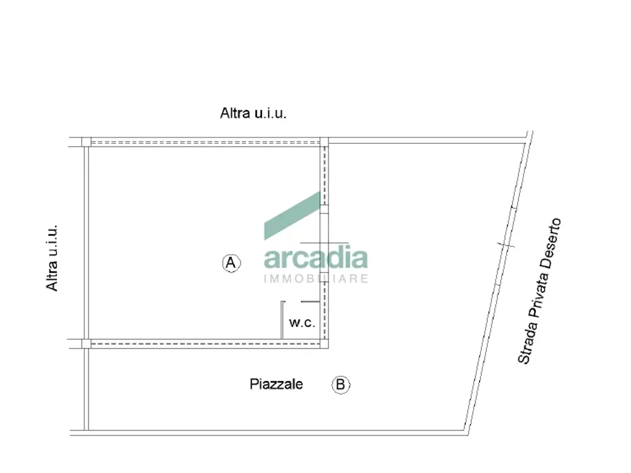 Capannone in Strada Privata Deserto 40/a, Bari, {3} - Planimetria 1