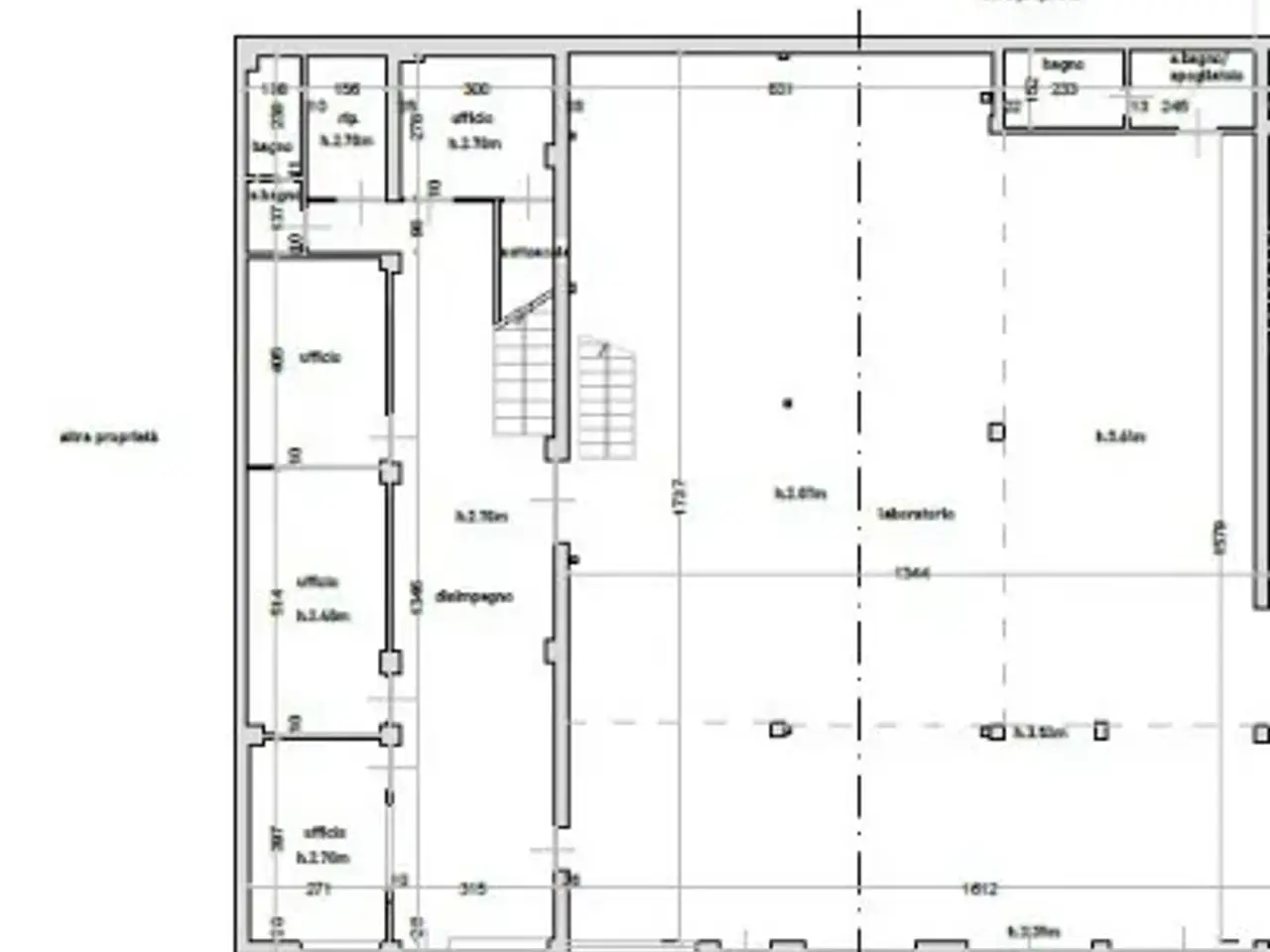 Negozio in Via Massimo d'Azeglio 5, Cuneo, {3} - Planimetria 1