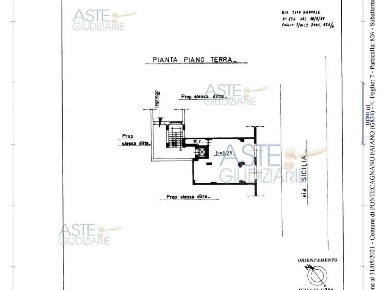 Negozio in Via Sicilia, 84098 Pontecagnano Sa, Italia 84098, Pontecagnano Faiano, {3} - Planimetria 1