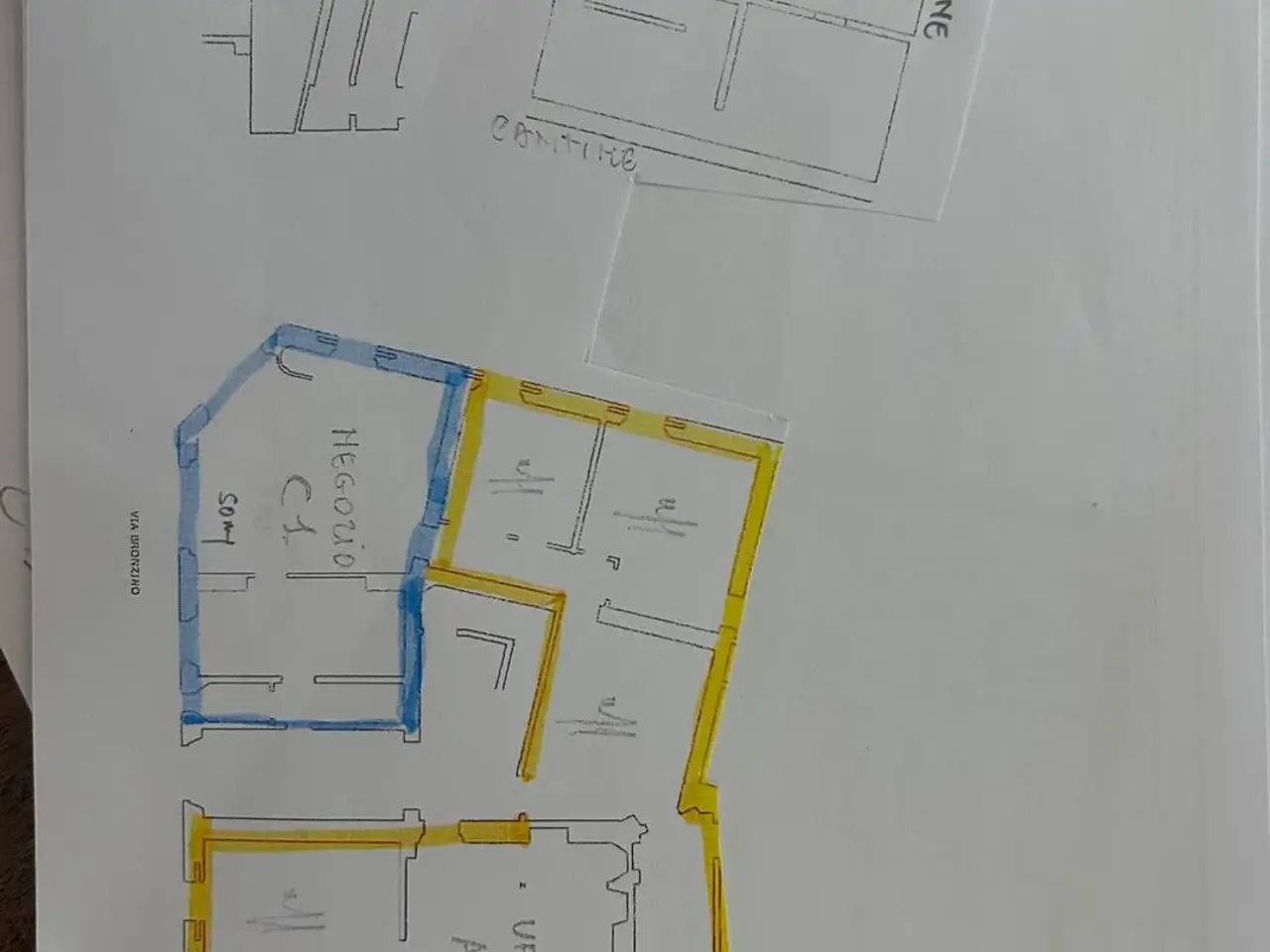 Ufficio in Via Bronzino, Firenze, {3} - Planimetria 1
