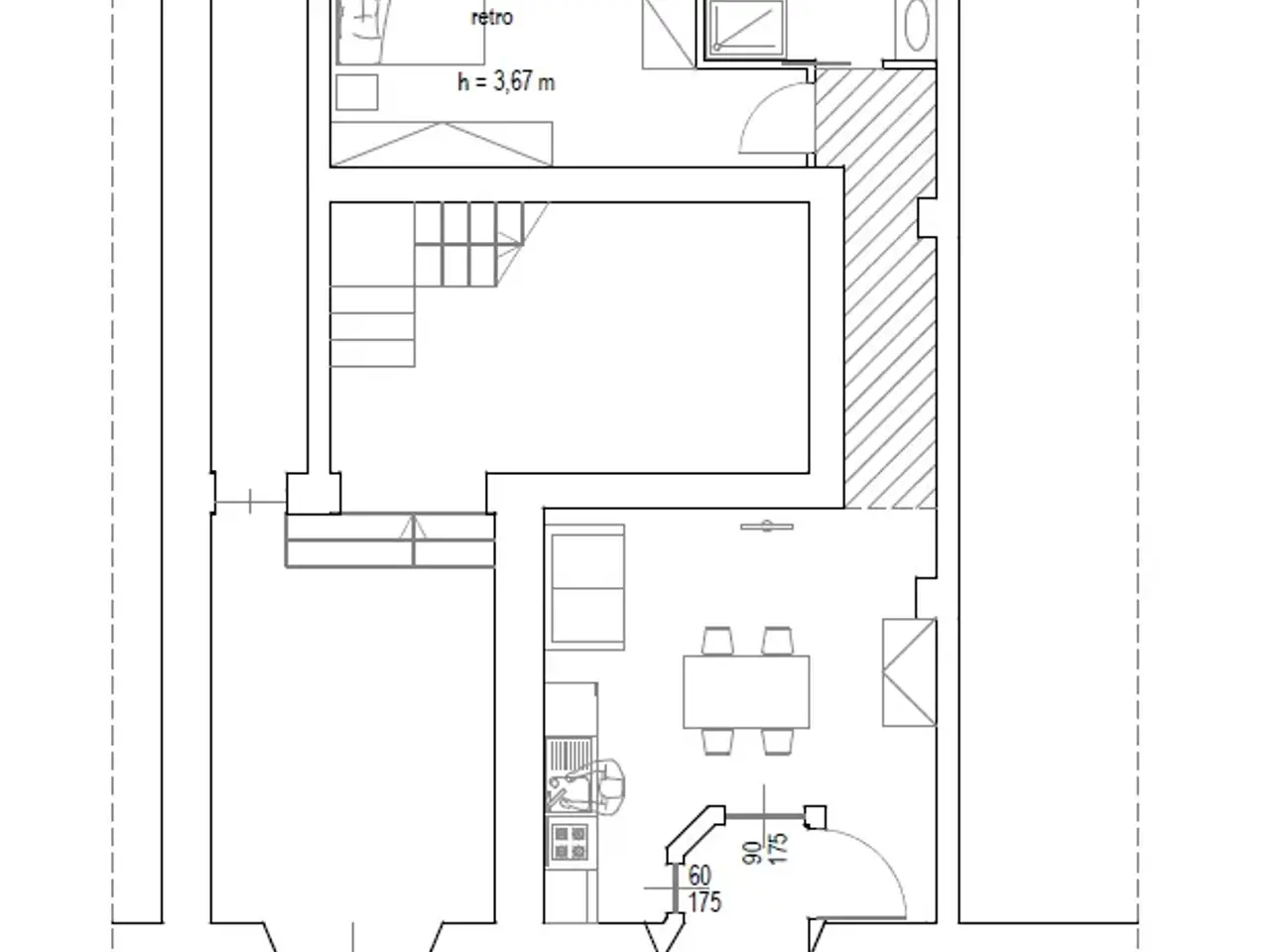 Negozio in Via dei Martinengo, Savona, {3} - Planimetria 1