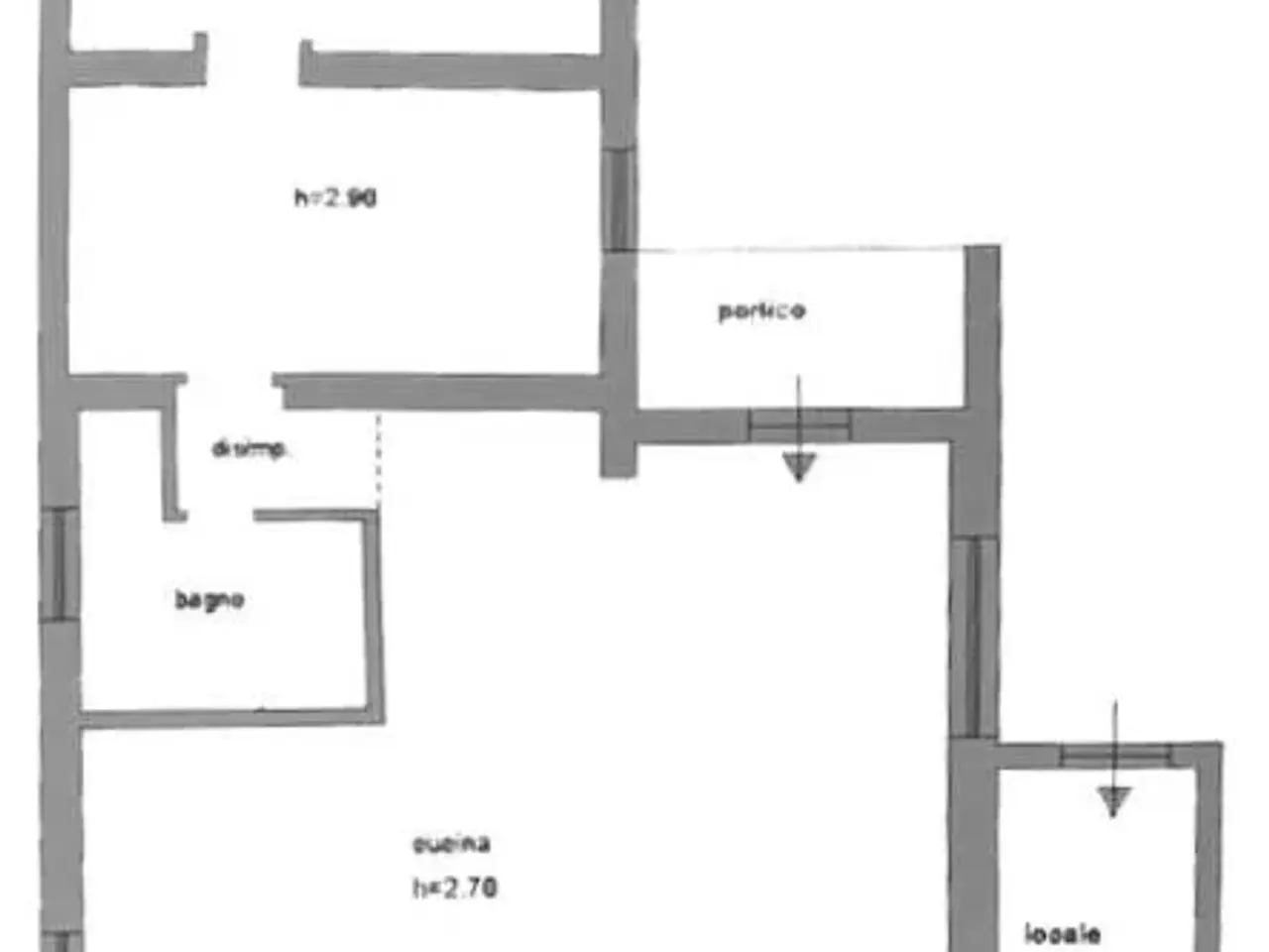 Villa unifamiliare in affitto, Via Laimarella, Potenza - Planimetria 1