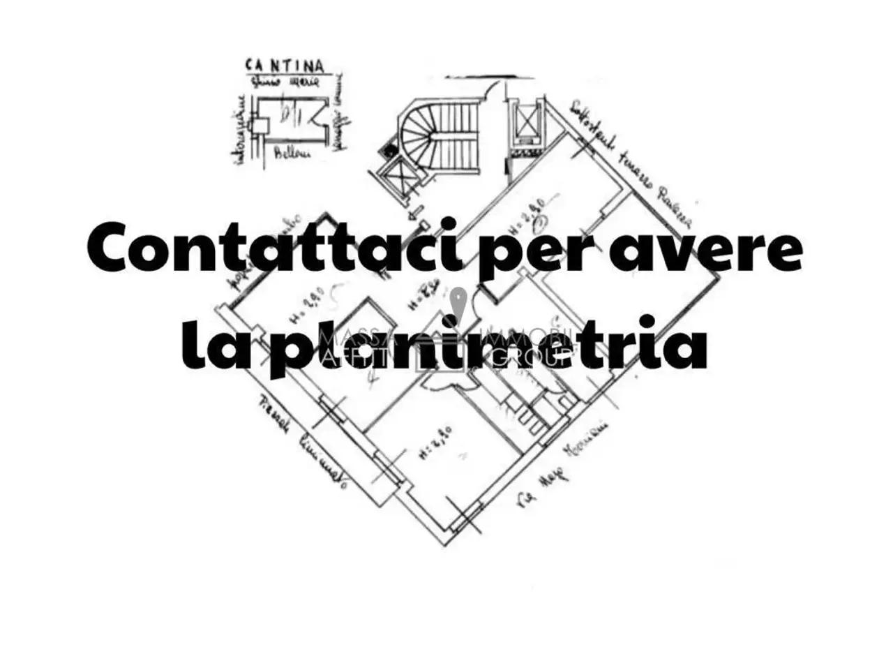 Ufficio in Via Cairoli 30, Massa, {3} - Planimetria 1