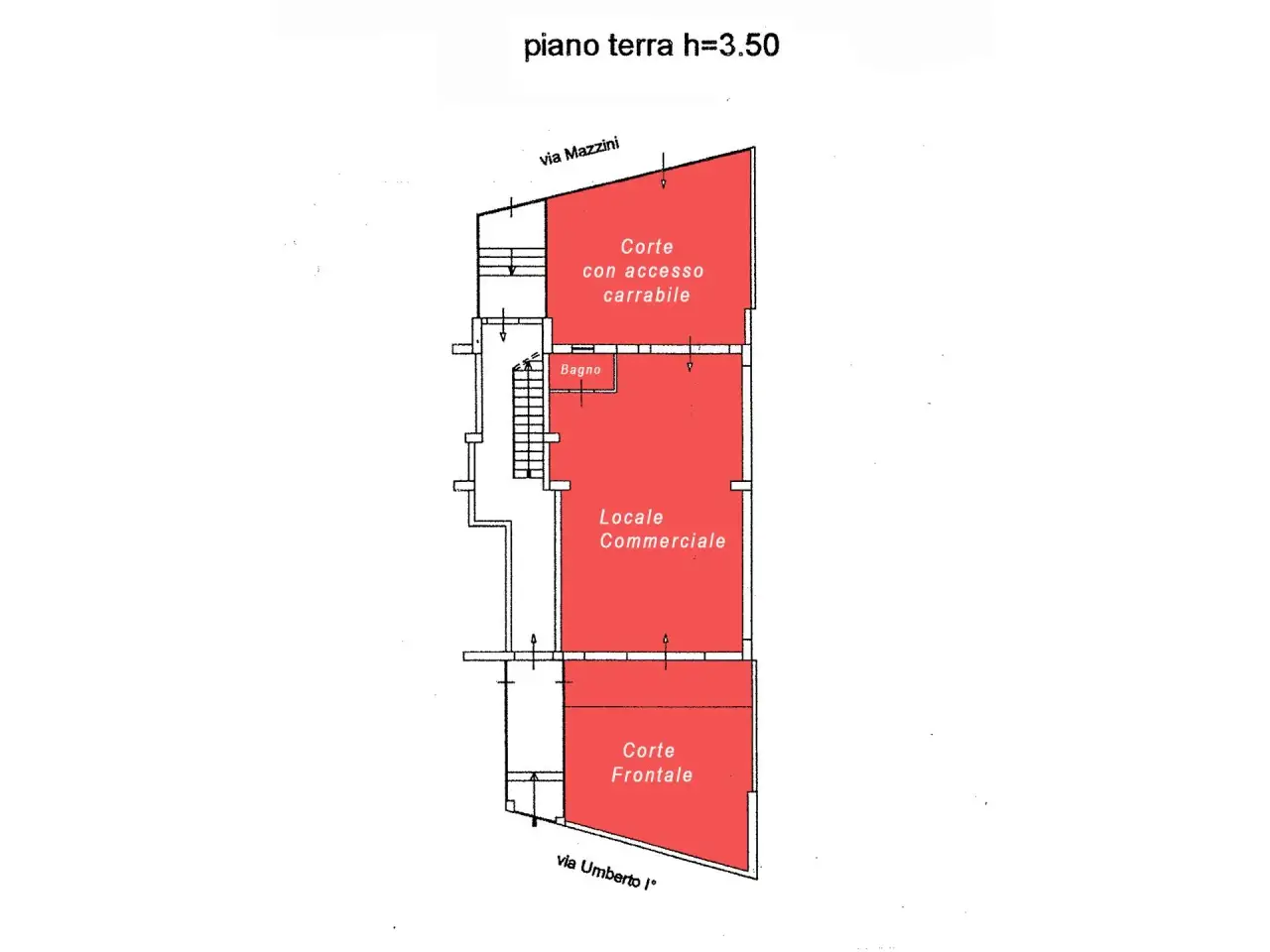 Negozio in Corso Umberto I°, Nizza Di Sicilia, {3} - Planimetria 1