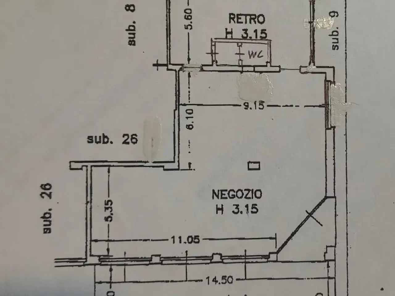 Negozio in , Rivergaro, {3} - Planimetria 1