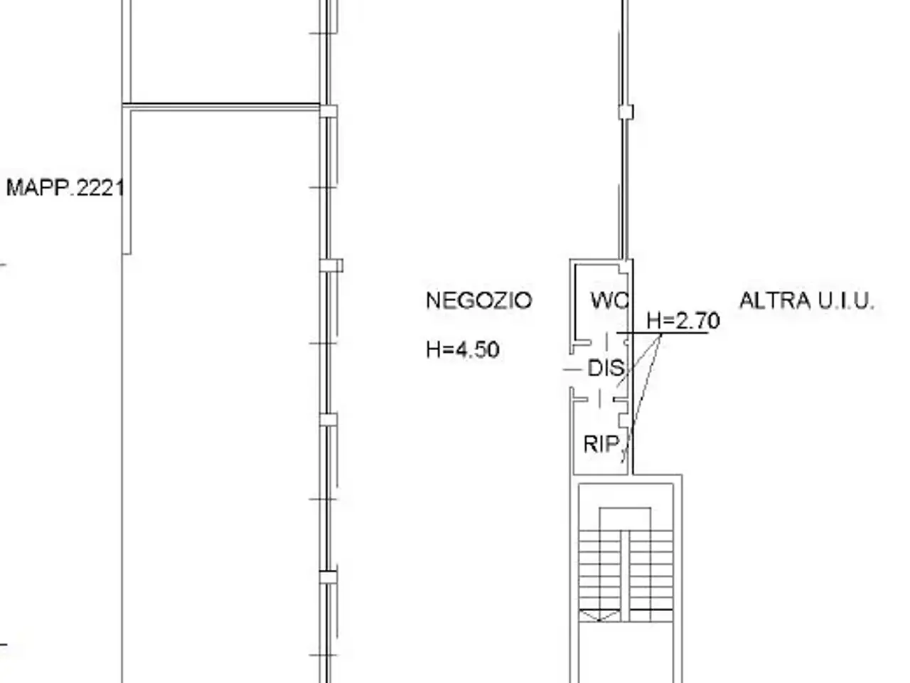 Capannone in Via Achille Grandi, Lecco, {3} - Planimetria 1
