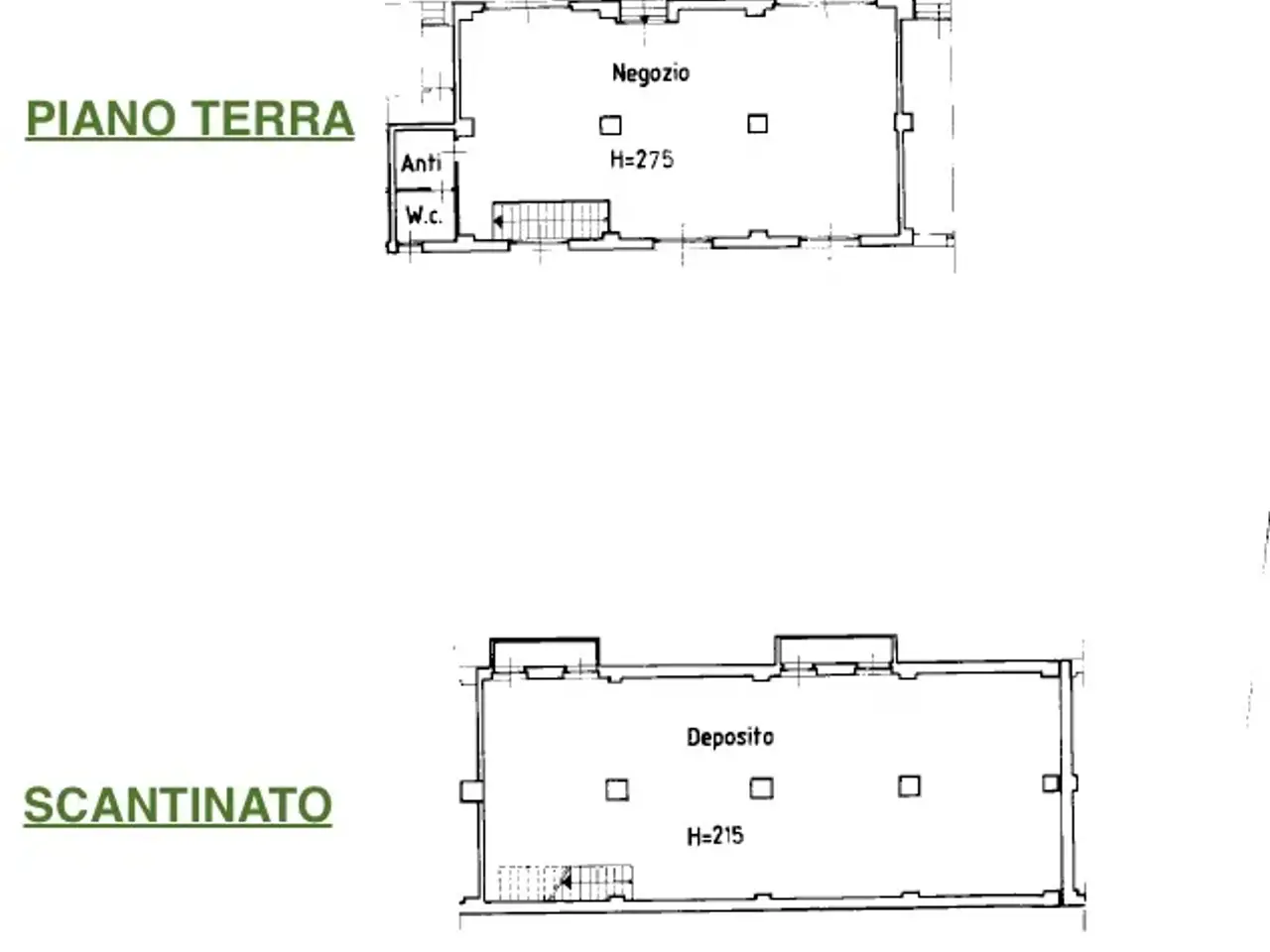 Locale commerciale in Via della Cooperativa 11, Tolmezzo, {3} - Planimetria 1