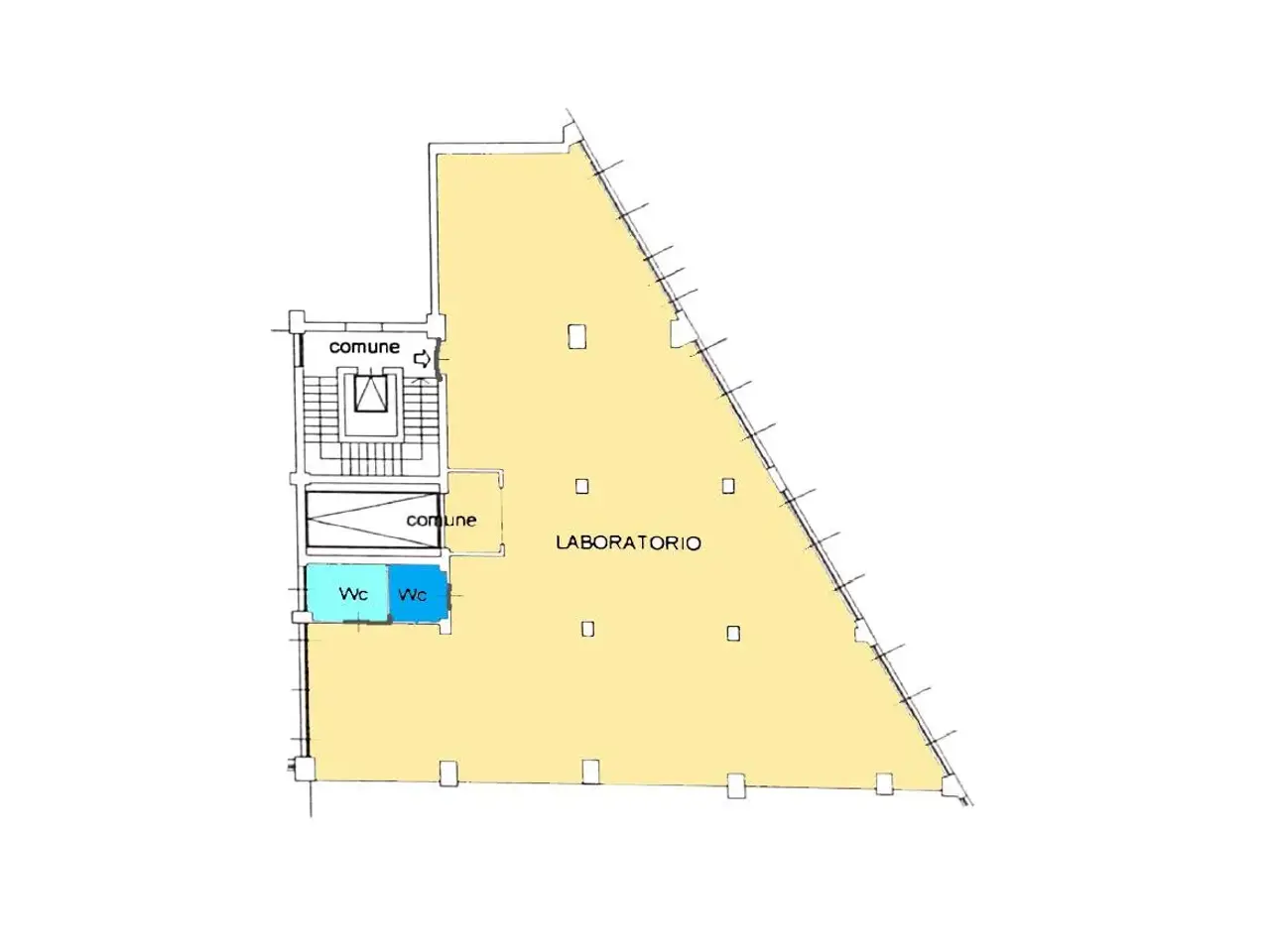 Laboratorio in Via Erba, Paderno Dugnano, {3} - Planimetria 1