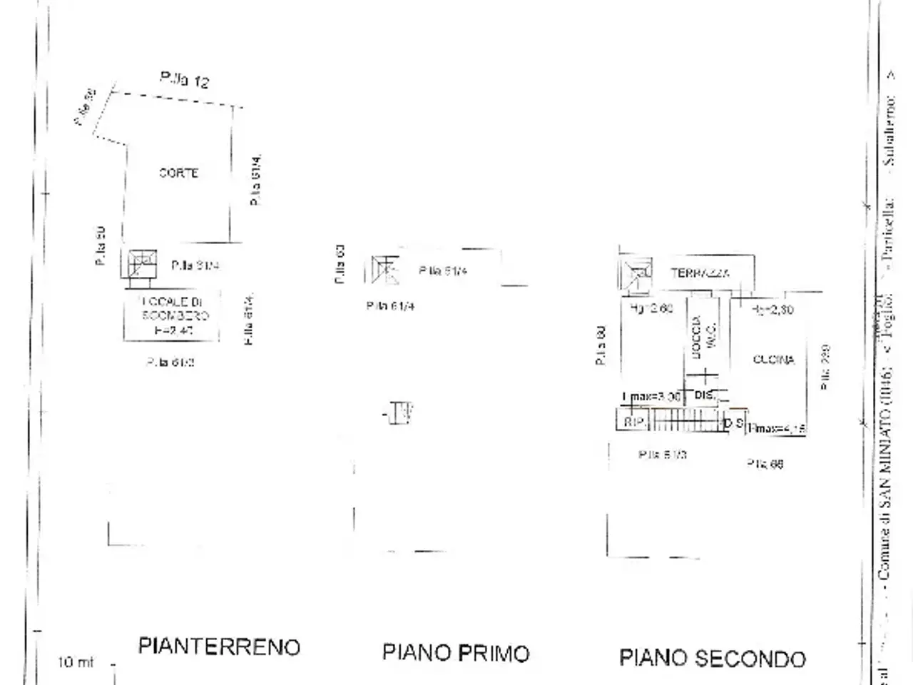 Terratetto, San Miniato - Planimetria 1