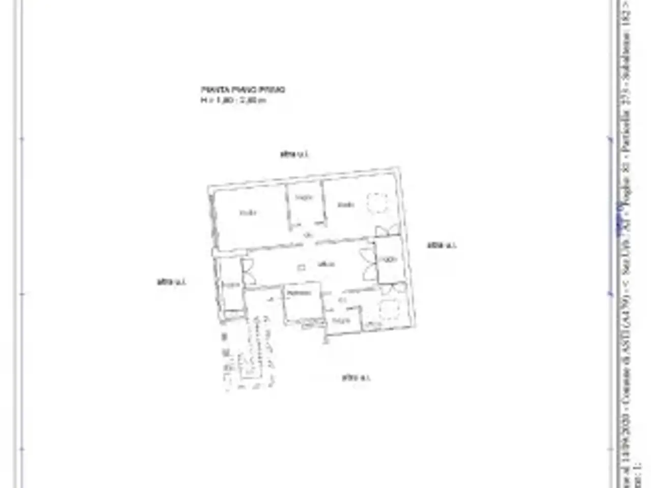 Ufficio in Via Sant'Evasio 3, Asti, {3} - Planimetria 1