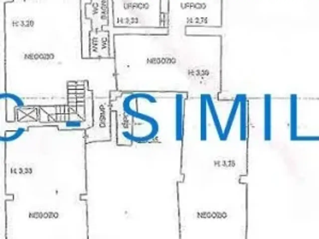 Bar in Via degli Speziali 1, Firenze, {3} - Planimetria 1
