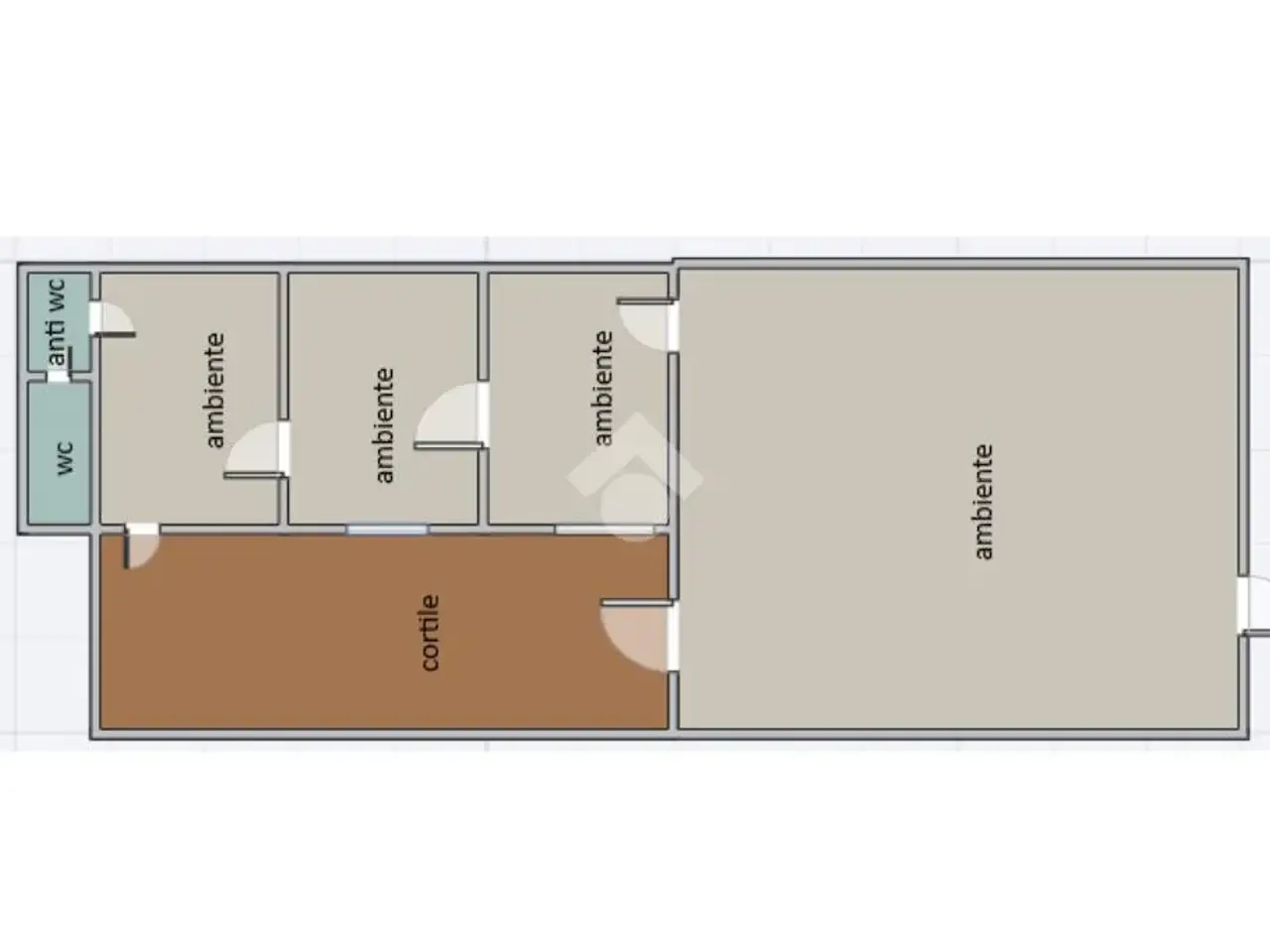 Negozio in Corso Italia 111, Giarre, {3} - Planimetria 1