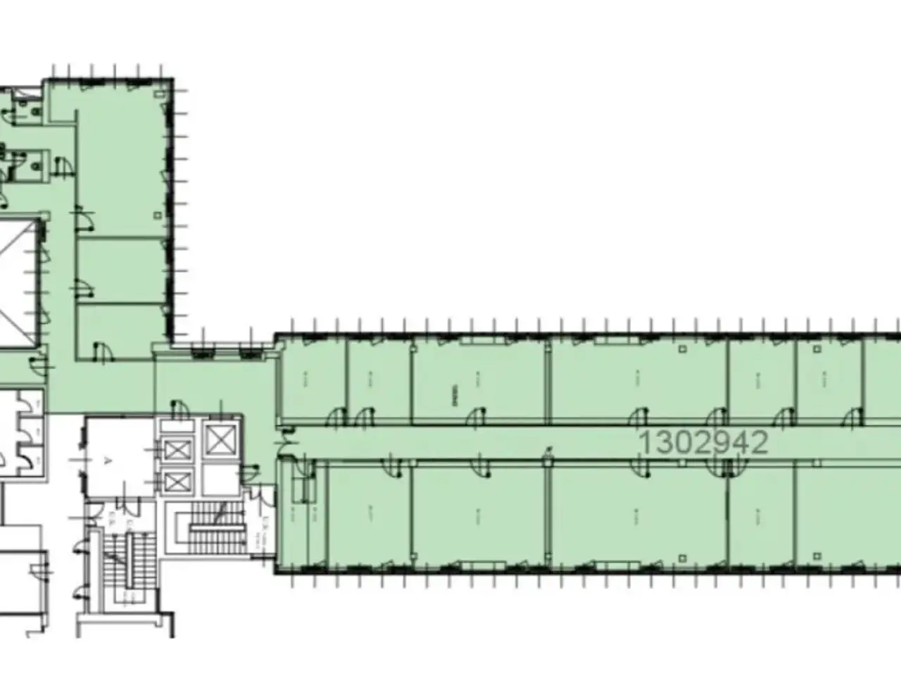 Ufficio in Via Crespi 57, Milano, {3} - Planimetria 1