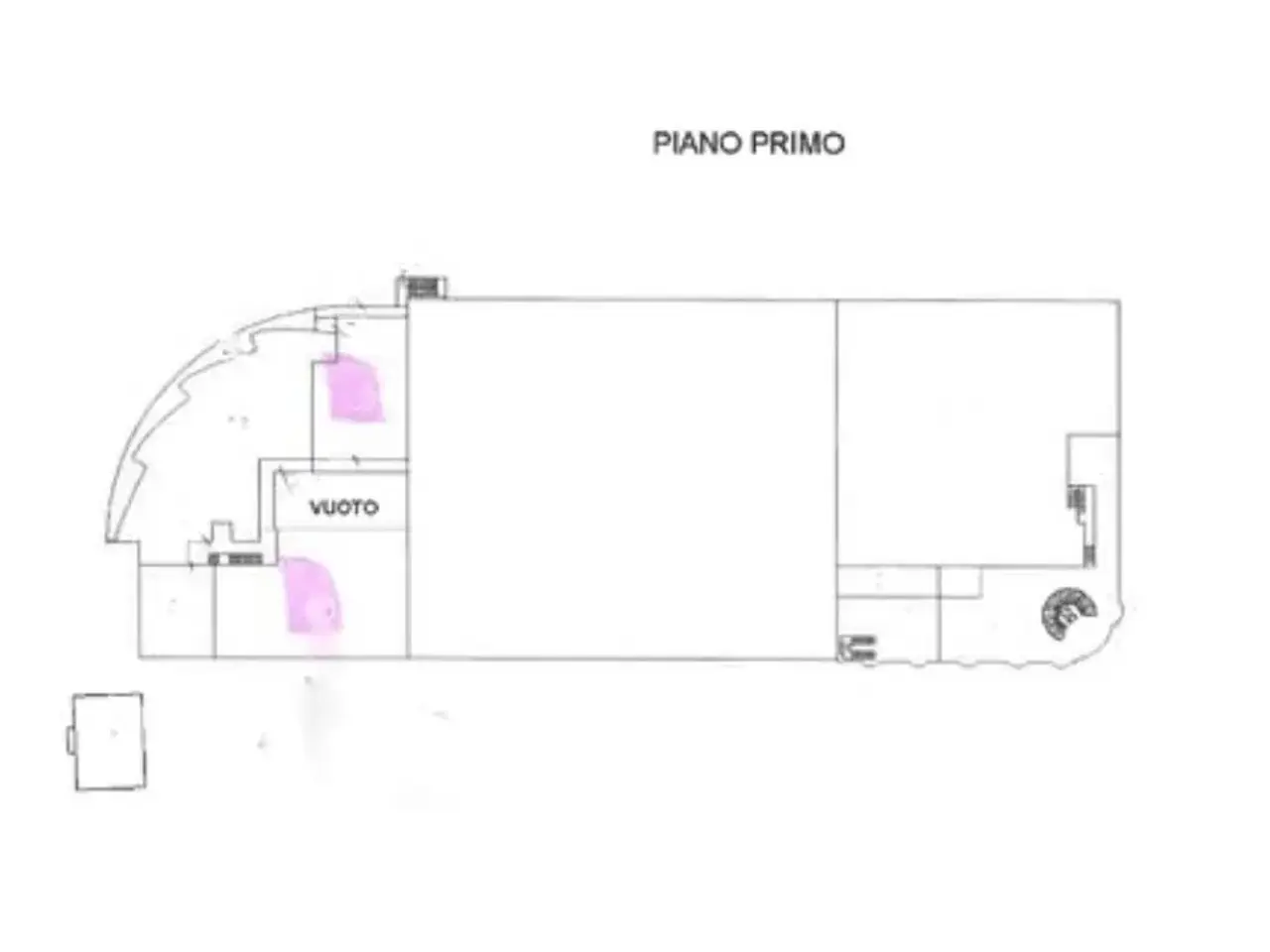 Ufficio in Via Franciacorta 110, Rovato, {3} - Planimetria 1