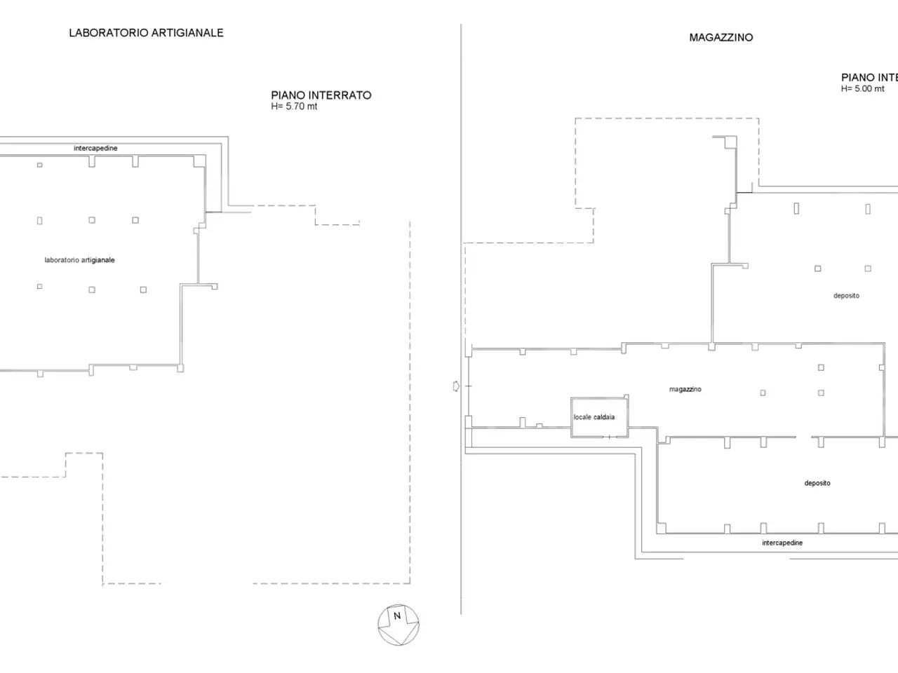 Magazzino in Via San Francesco  128, Taggia, {3} - Planimetria 1