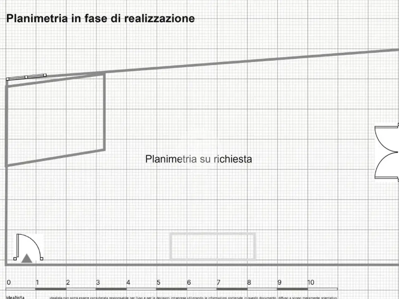 Negozio in Corso Giuseppe Garibaldi 3, Brescia, {3} - Planimetria 1