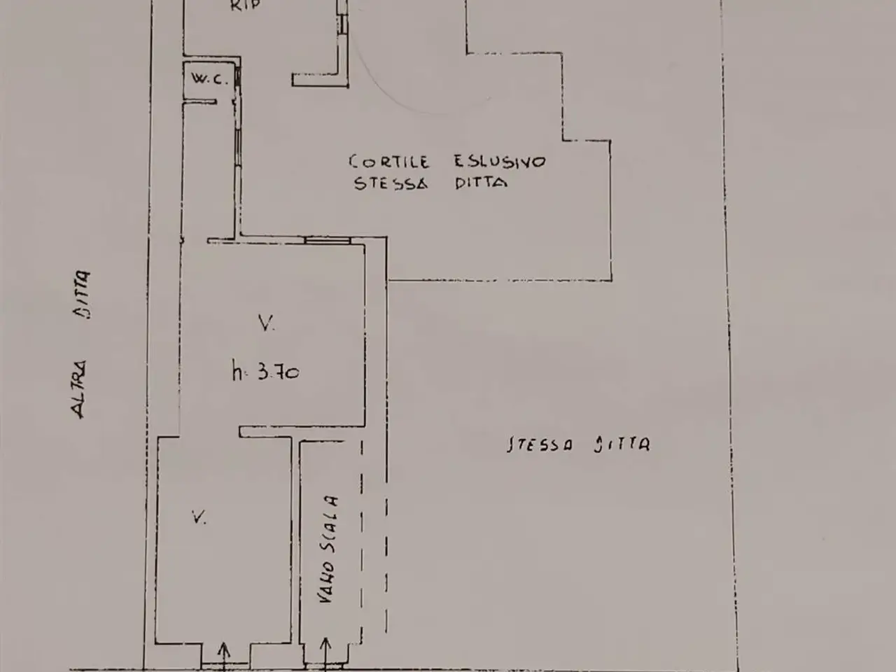 Negozio in Via del Bosco, Catania, {3} - Planimetria 1