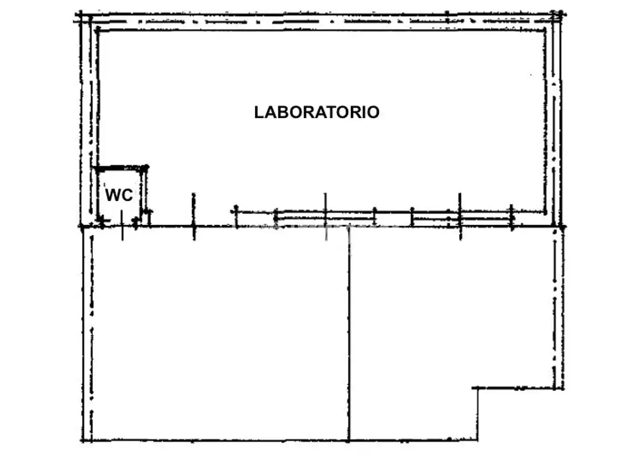 Laboratorio in Via Gattinara 9, Torino, {3} - Planimetria 1