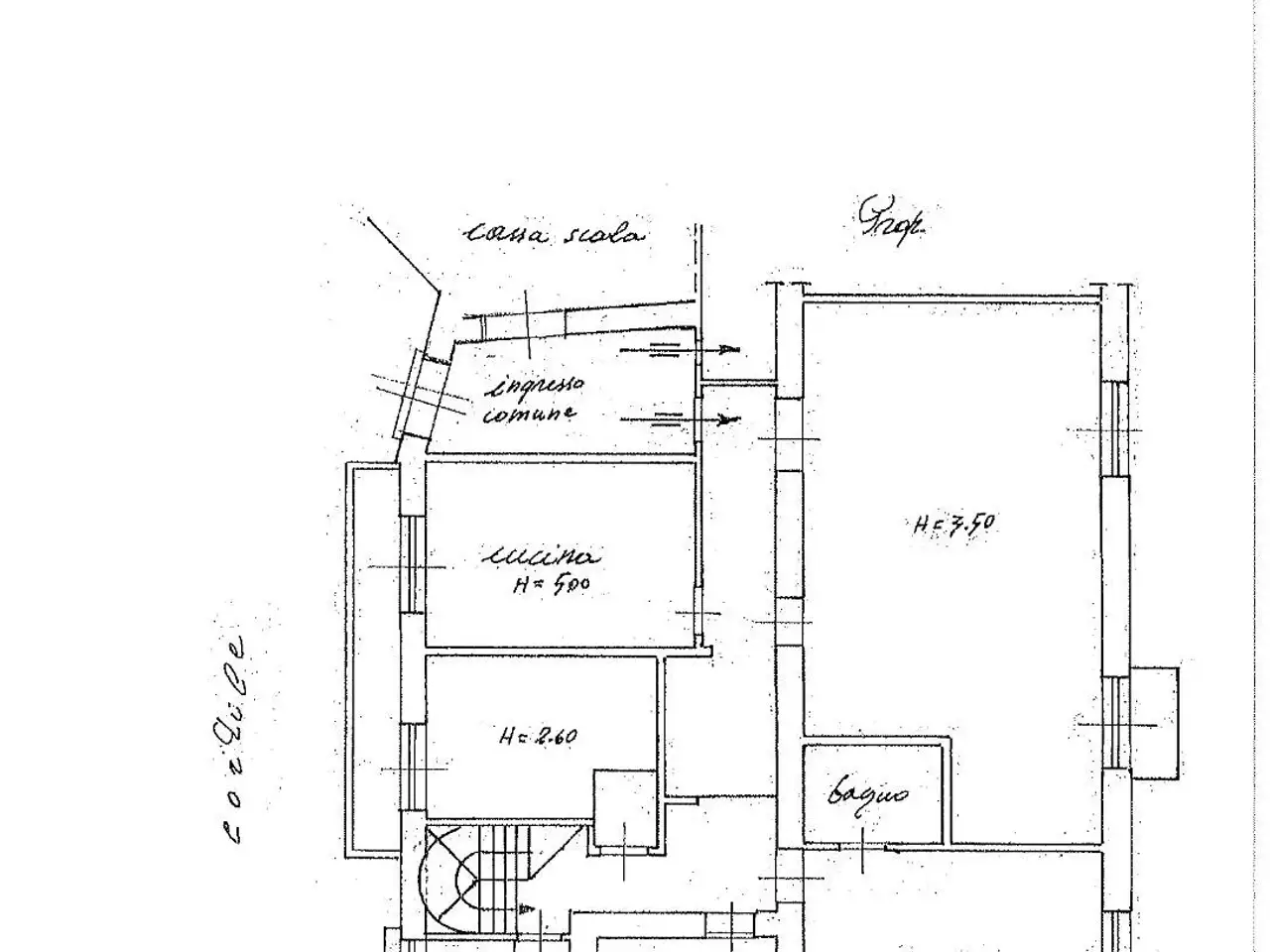 Appartamento in Piazza Giulio Rodinò 18, Napoli - Planimetria 1