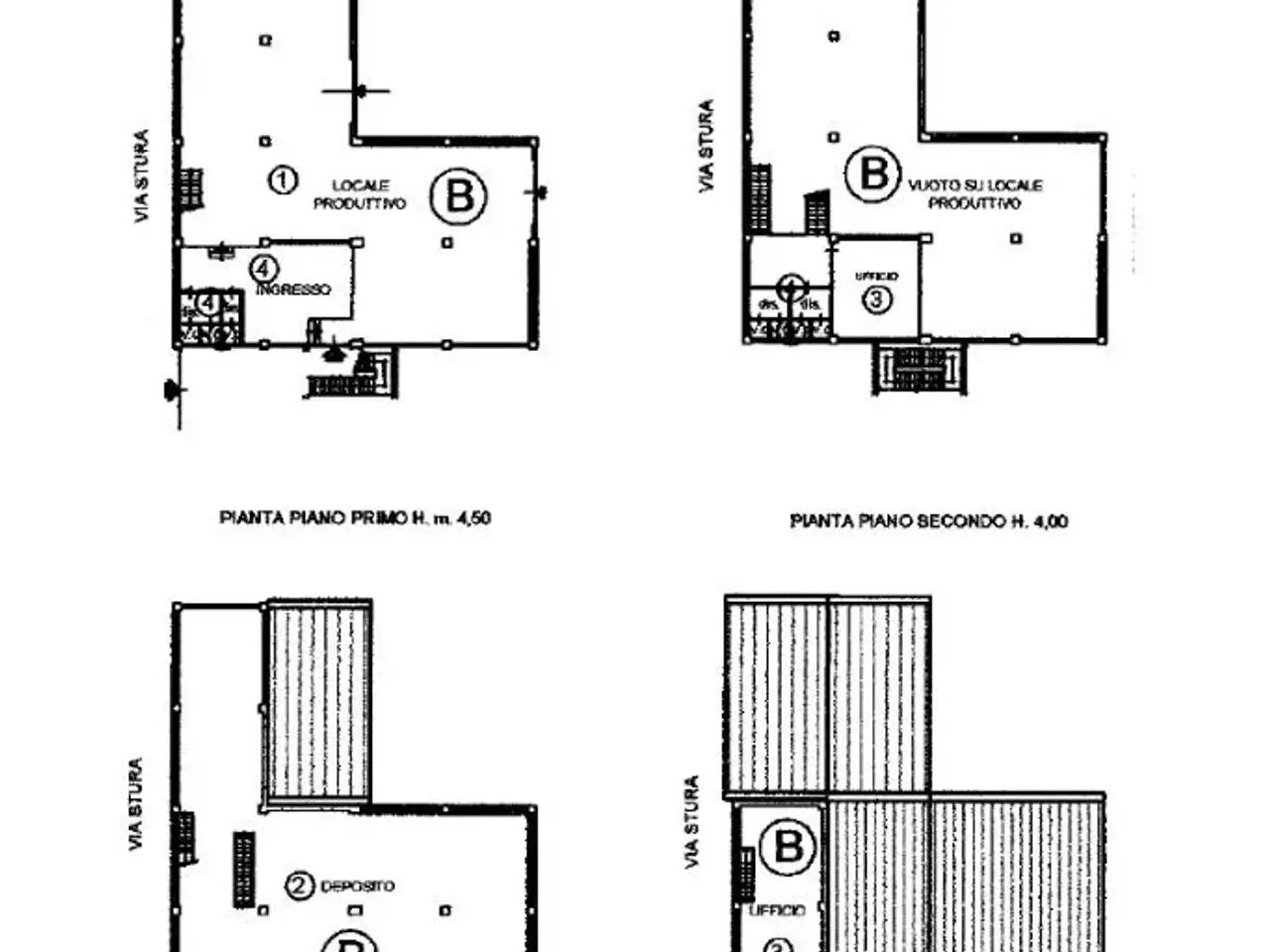 Capannone in Via Acqui 25, Rivoli, {3} - Planimetria 1