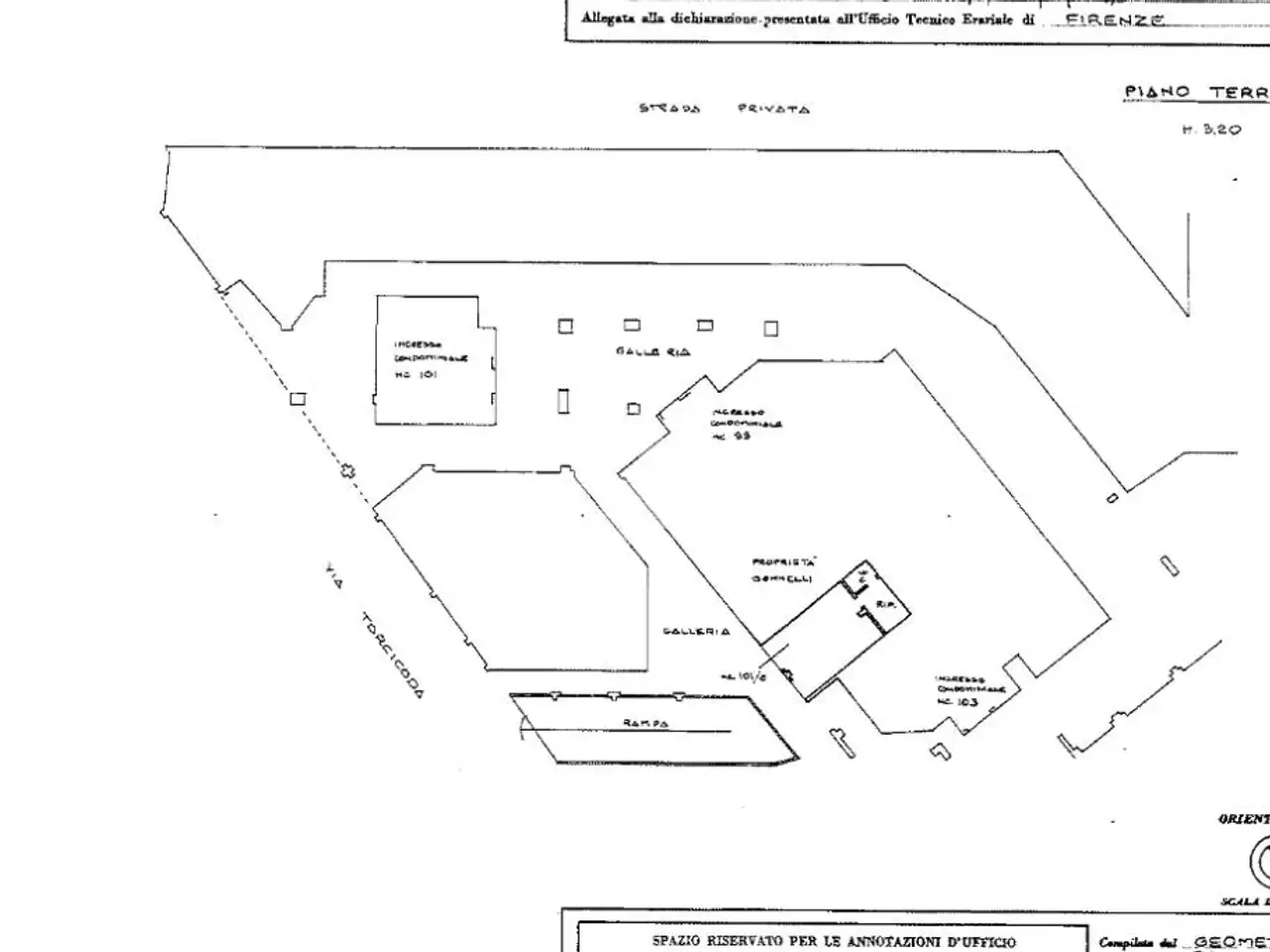 Negozio in Via Torcicoda 101, Firenze, {3} - Planimetria 1