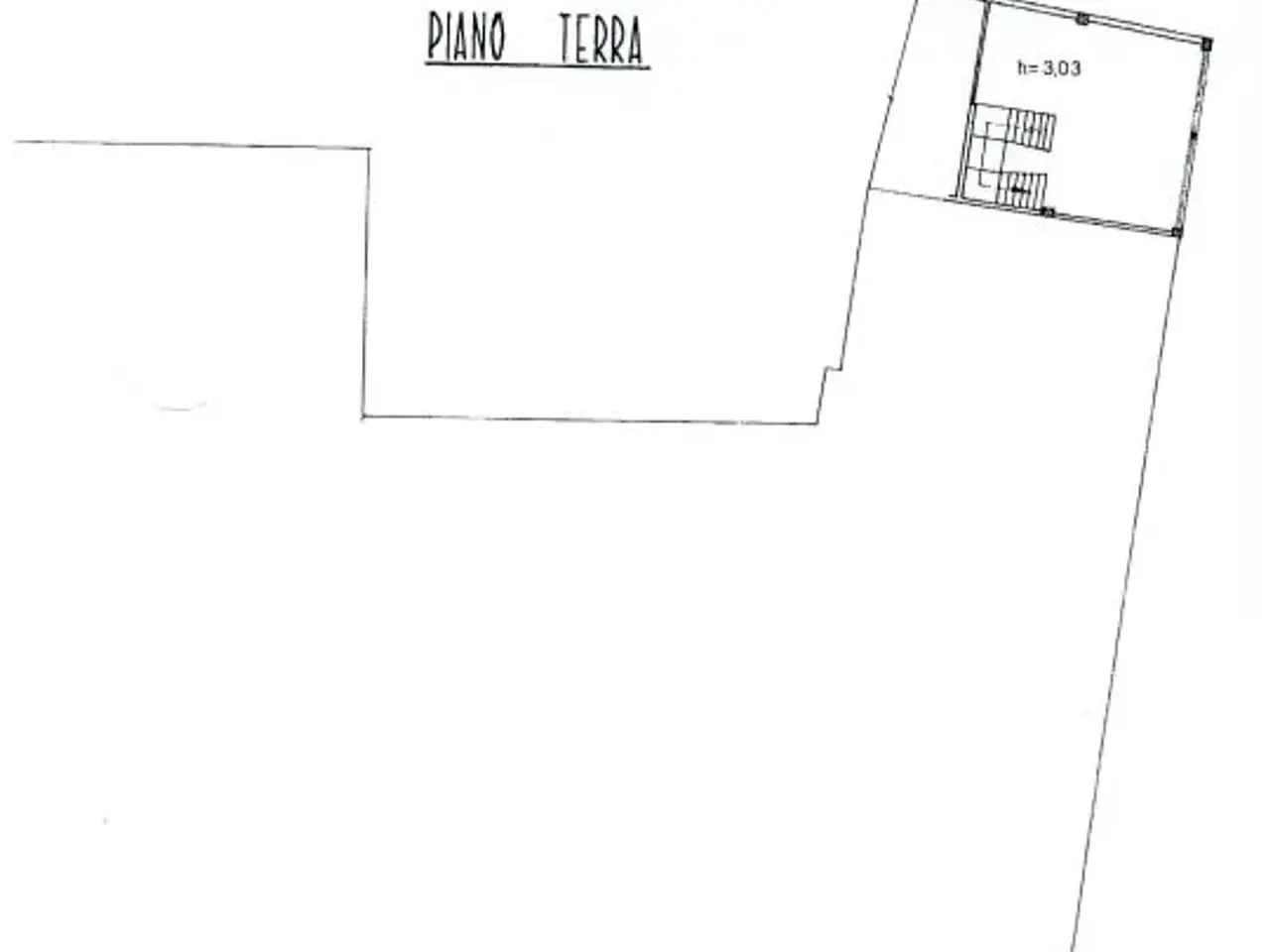 Esercizio commerciale in Corso Italia, Pisa, {3} - Planimetria 1
