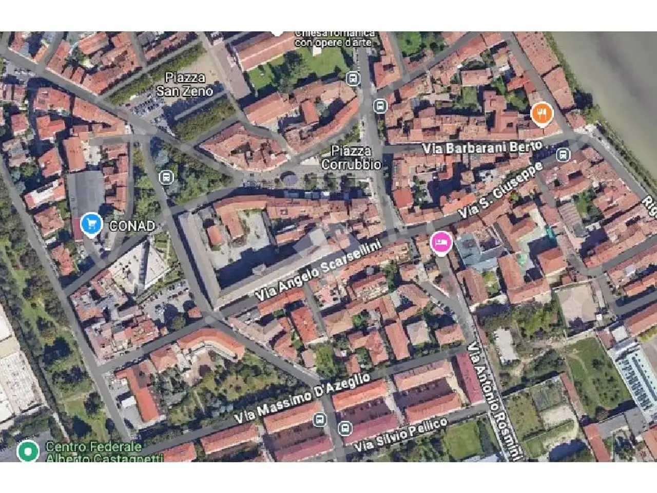 Negozio in Via Angelo Scarsellini 3, Verona, {3} - Planimetria 1