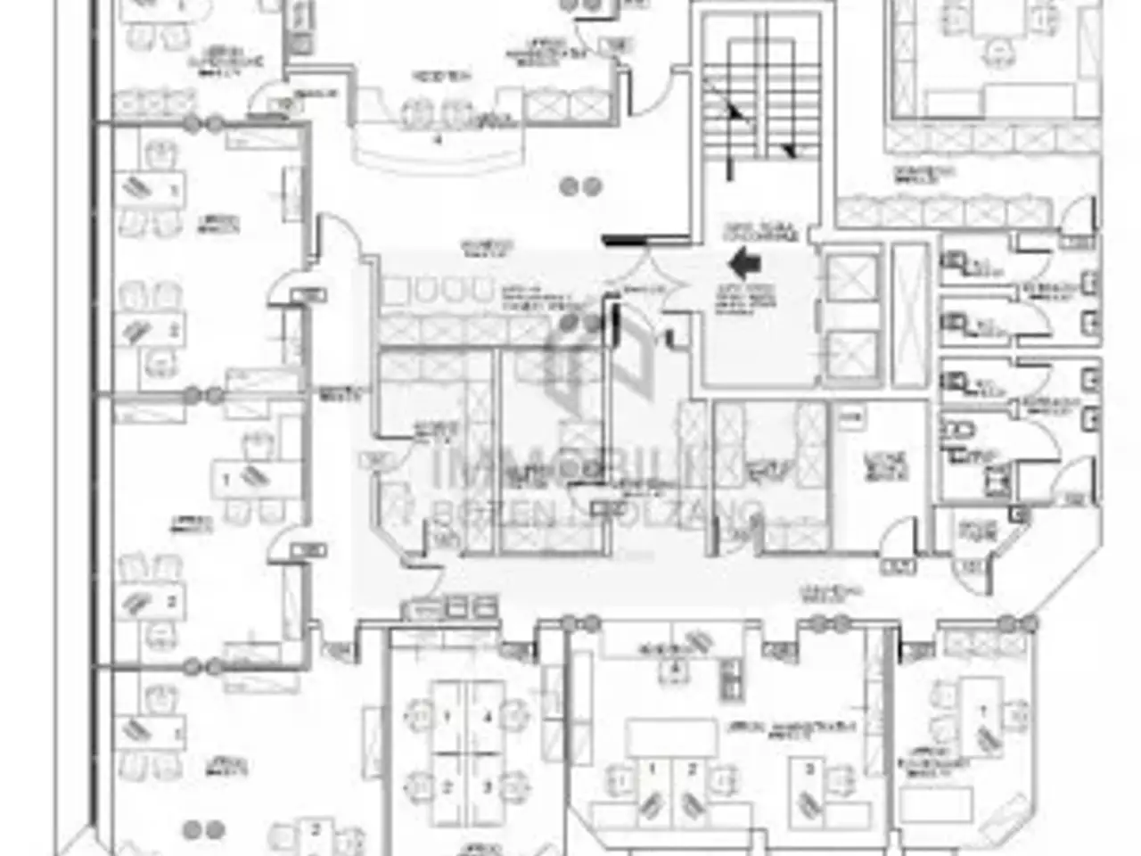 Ufficio in Corso Italia 29, Bolzano, {3} - Planimetria 1