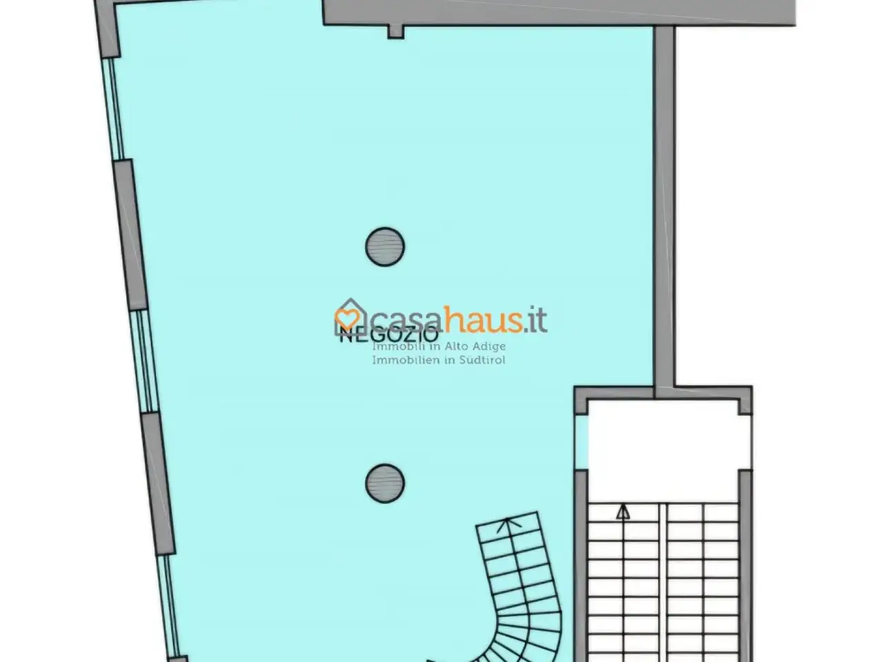 Negozio in , Bolzano, {3} - Planimetria 1